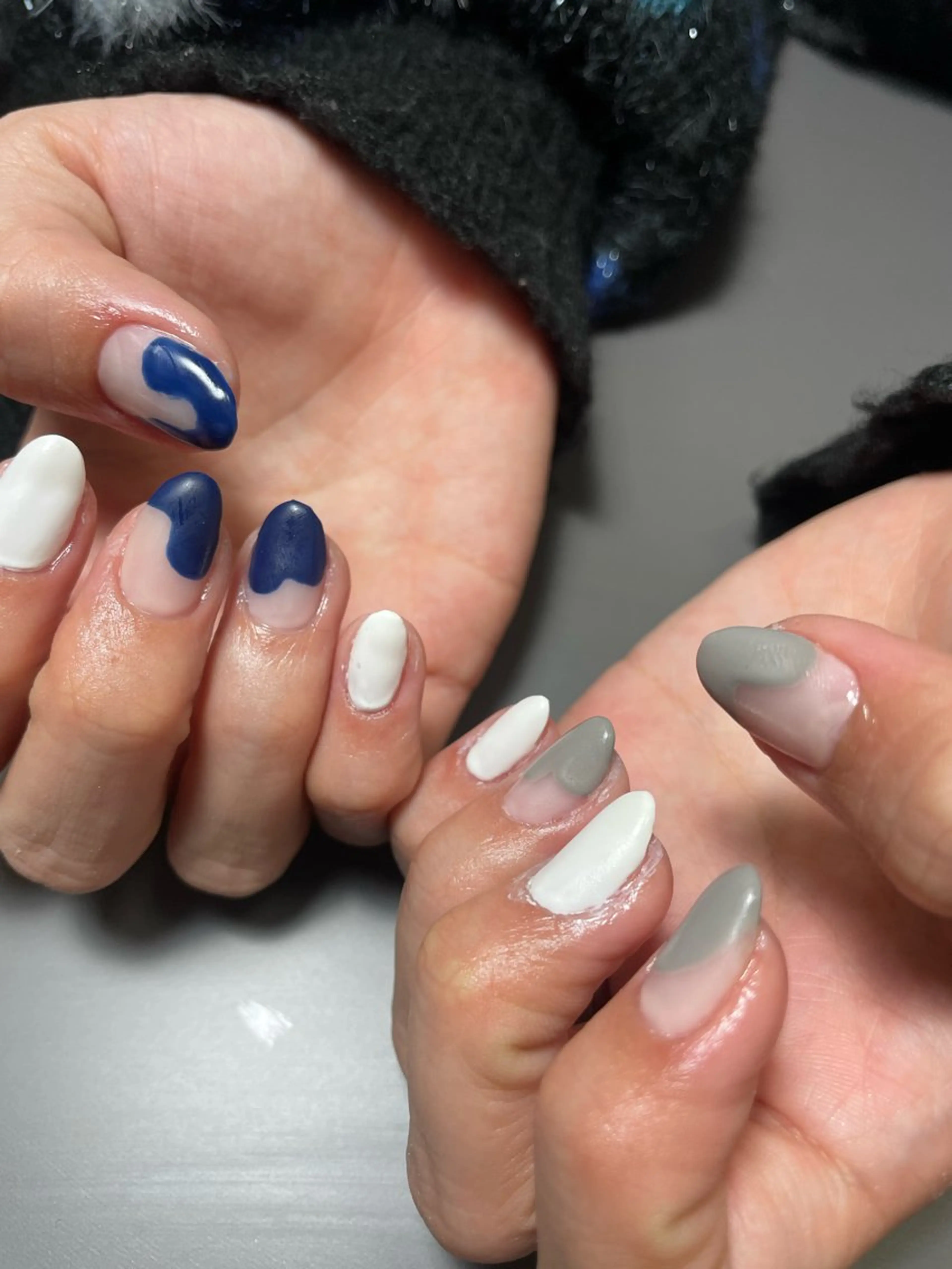 ネイル 持ち込み 永田 岬のネイルデザイン