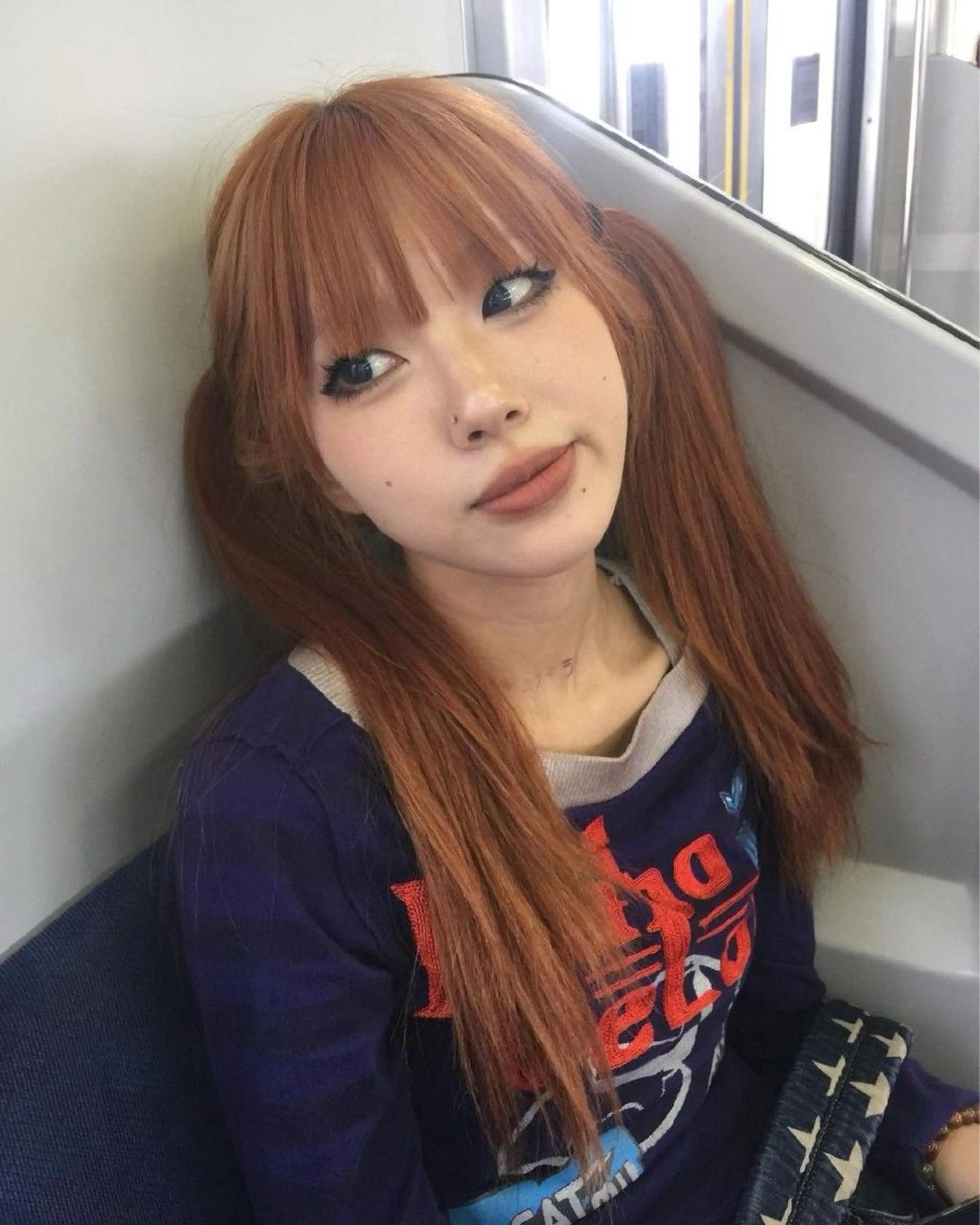 ロング カラー ヘアカラー ᗰIᖇᗩ🍓★ ᑎᗩIᒪのネイルデザイン