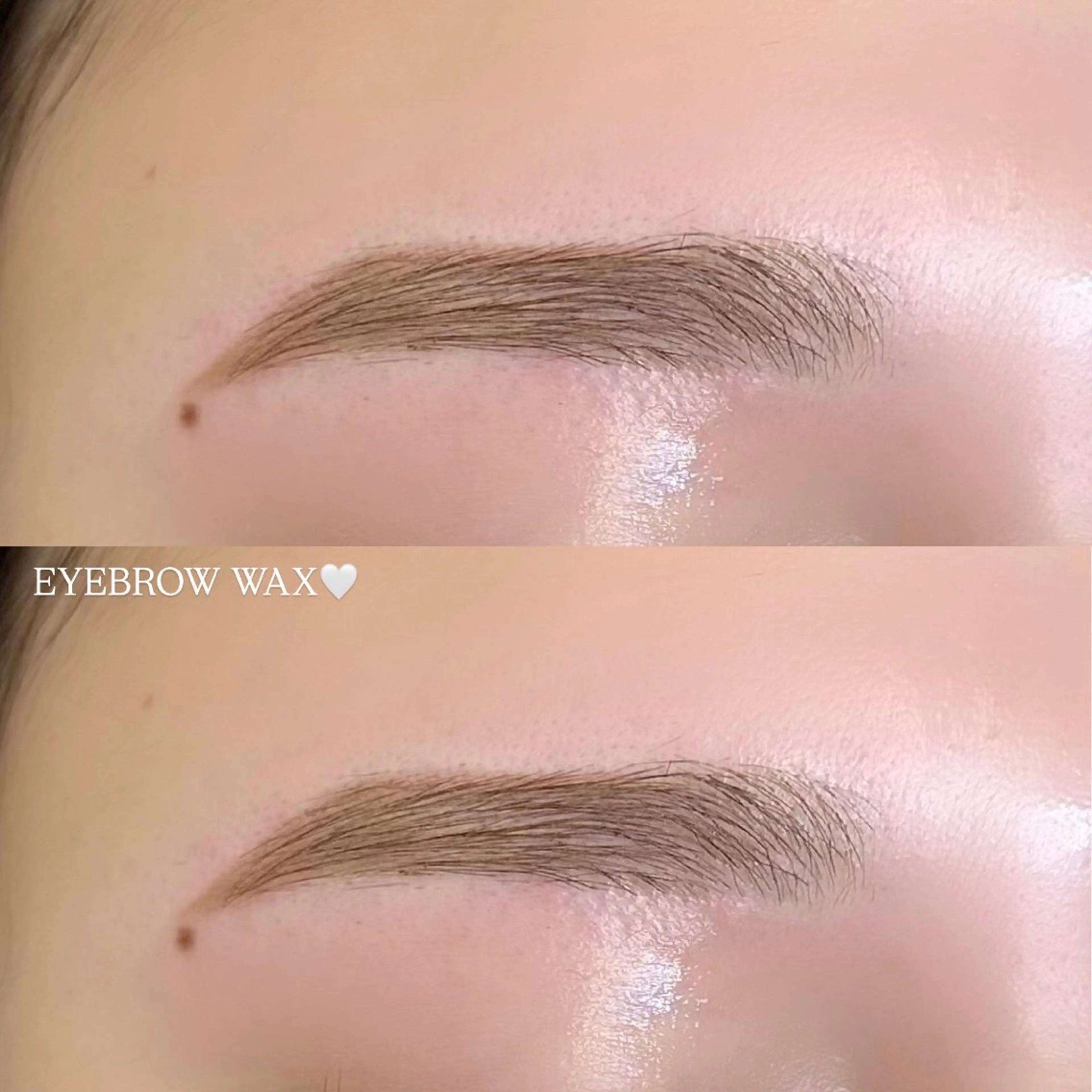 アイブロウ ワックス脱毛 眉カット 渡邉 唯のマツエク・マツパデザイン