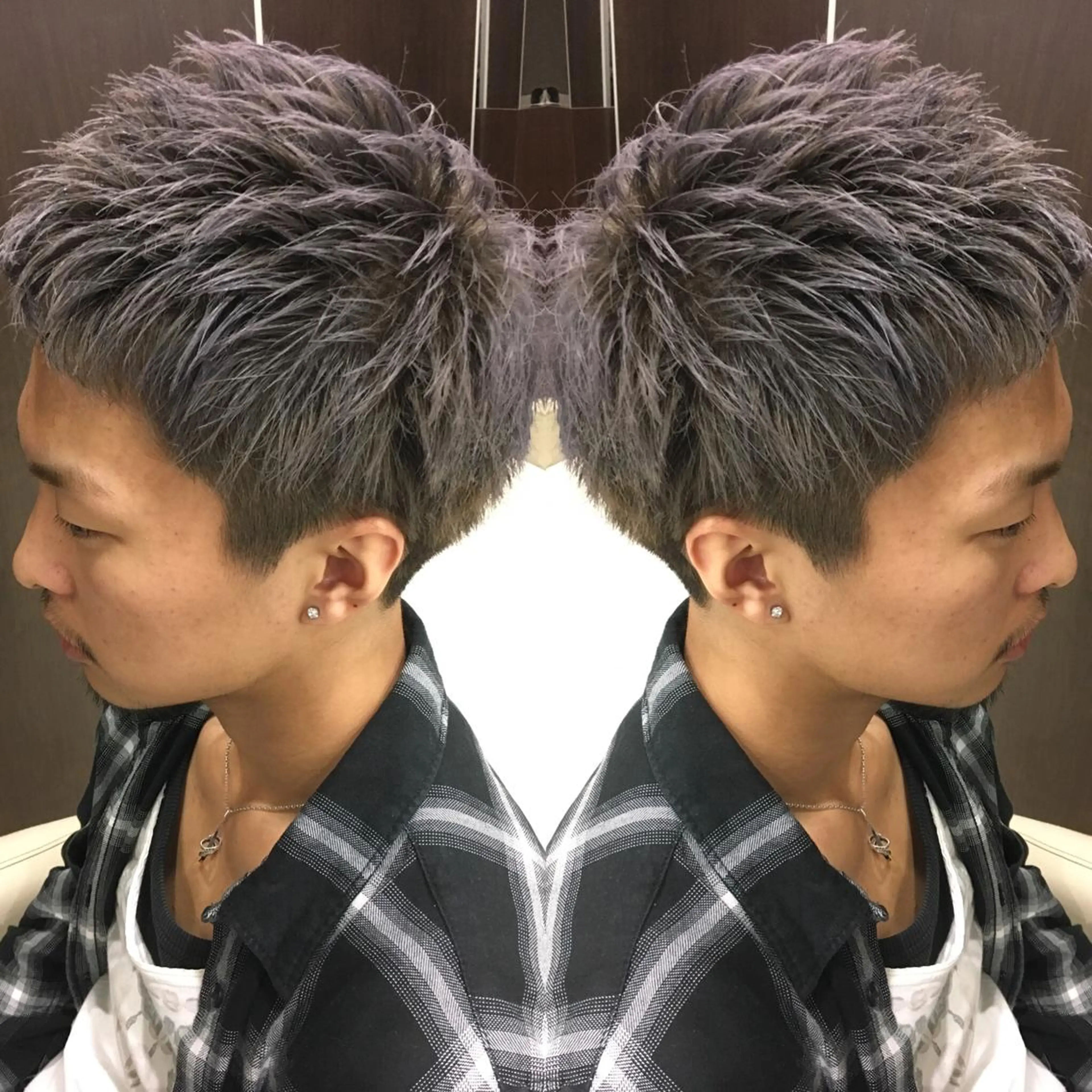 ショート カラー メンズ 寺内 紳悟のヘアスタイル