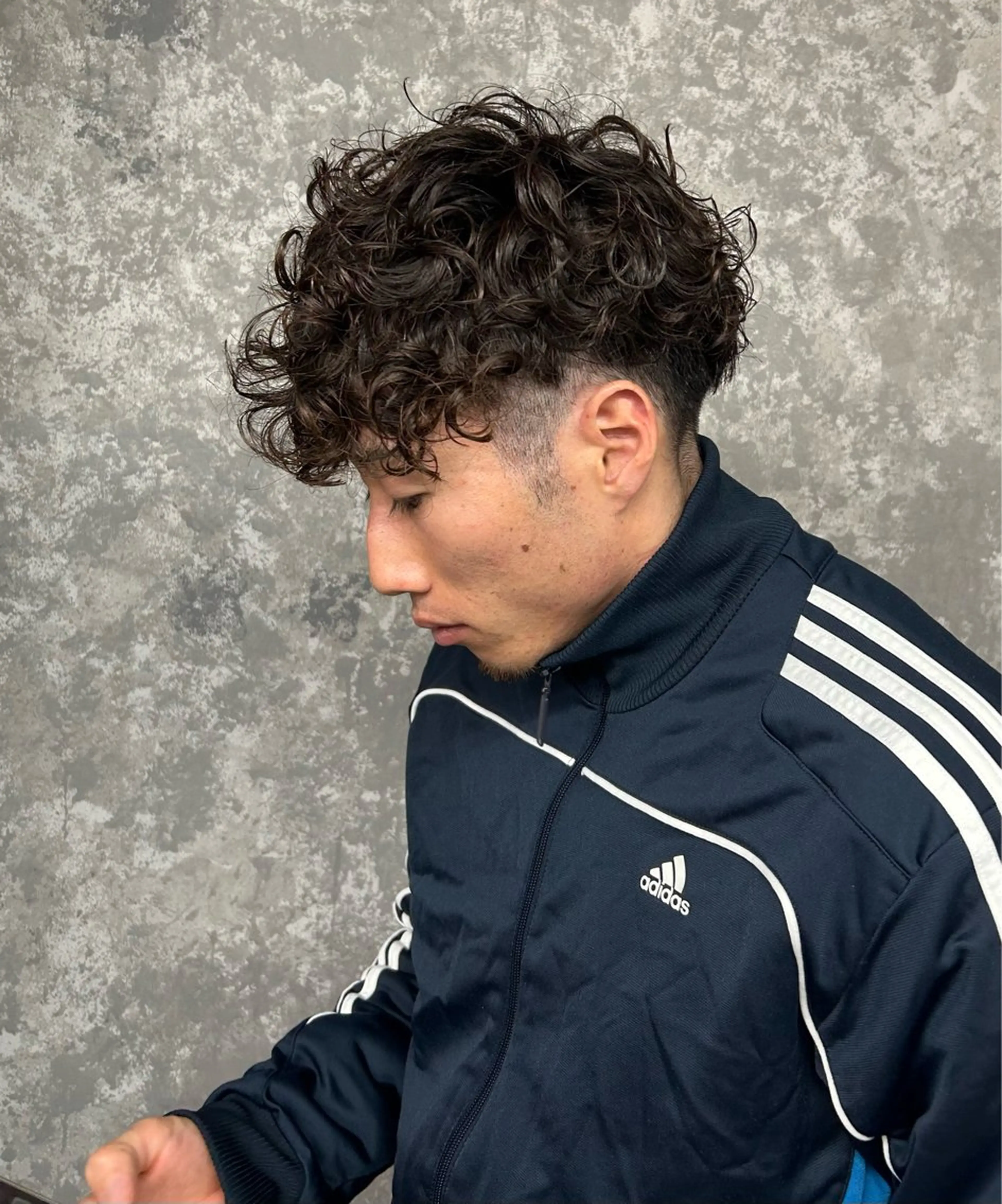 パーマ メンズ カット パーマ HAIR SALON M所属・🌈ハイライト🌈 メンズパーマアリサのヘアスタイル