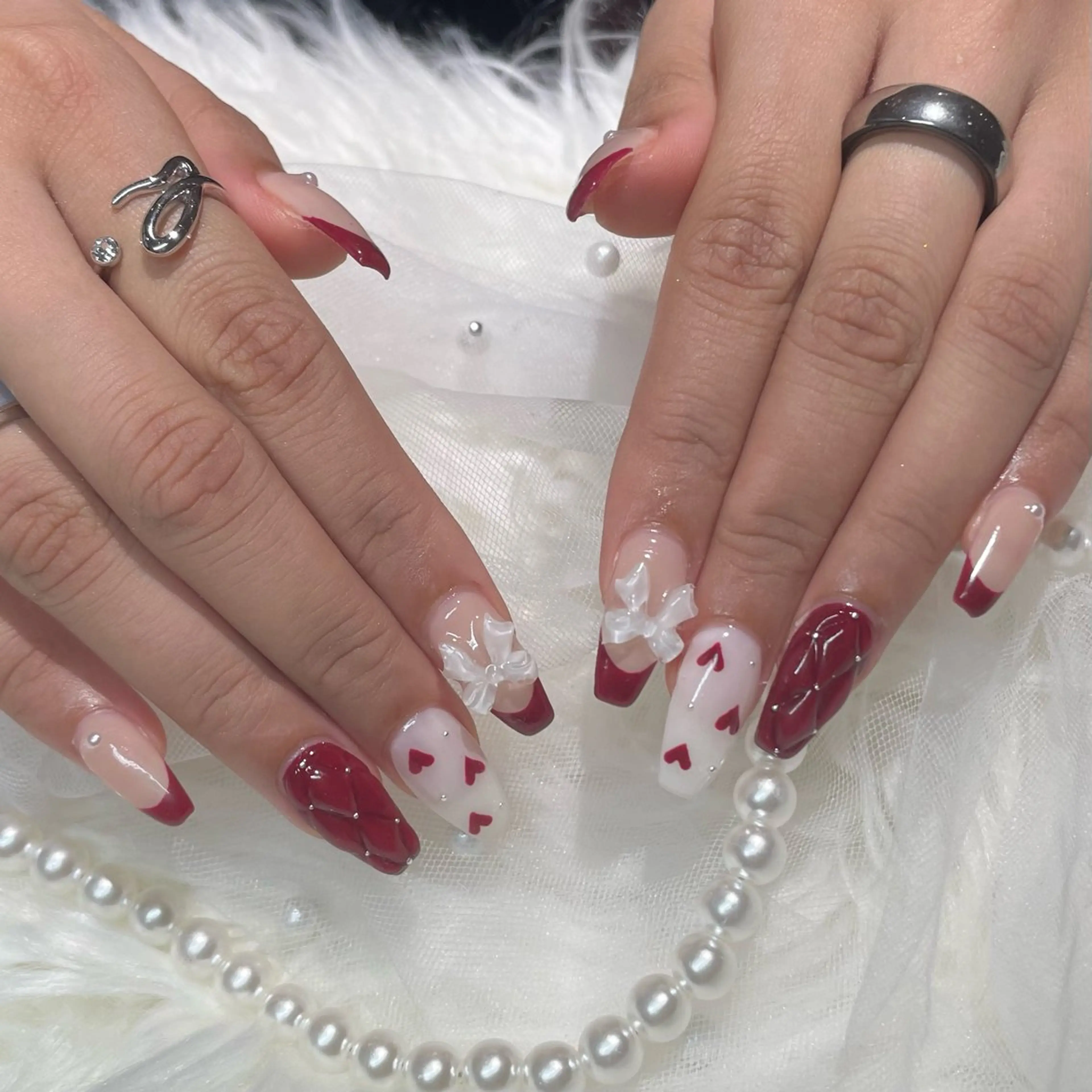 【オフなし】10本アートやり放題コース🥀🎀持ち込みデザイン💅💞の写真