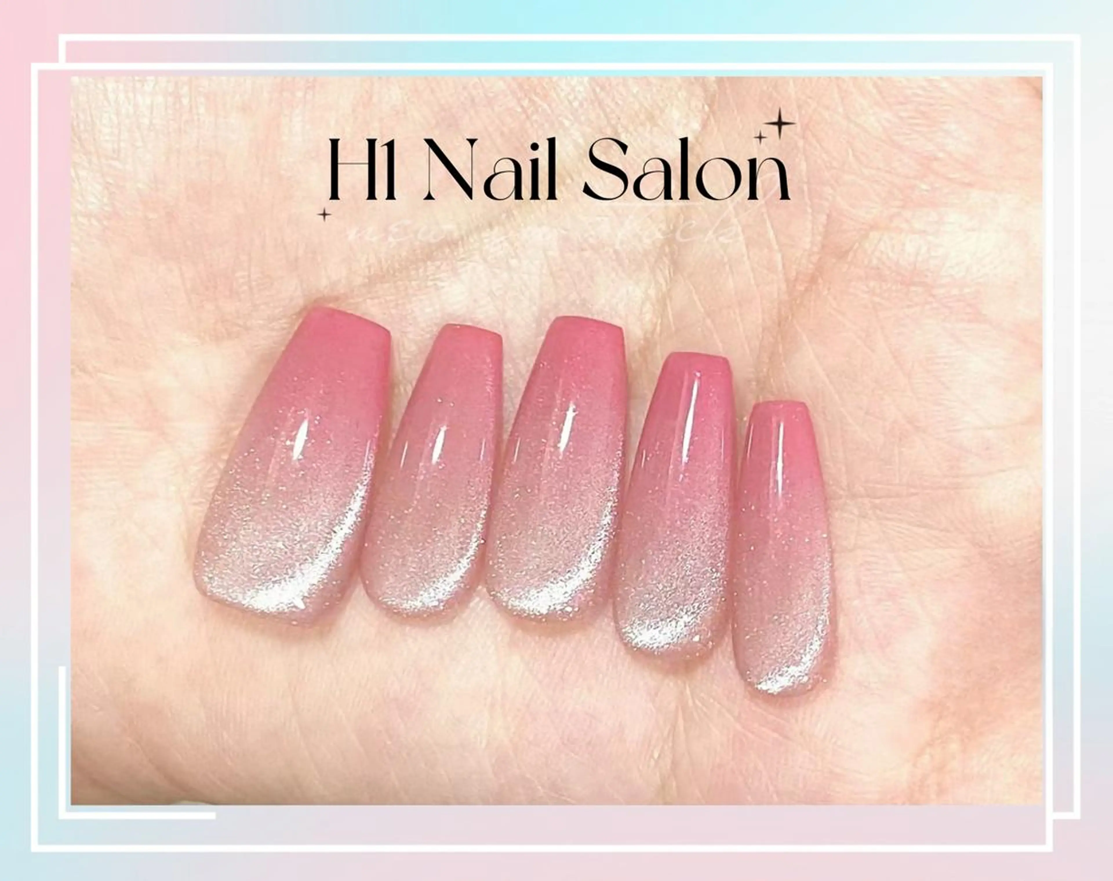 ミディアム Dioneネイル リリのネイルデザイン