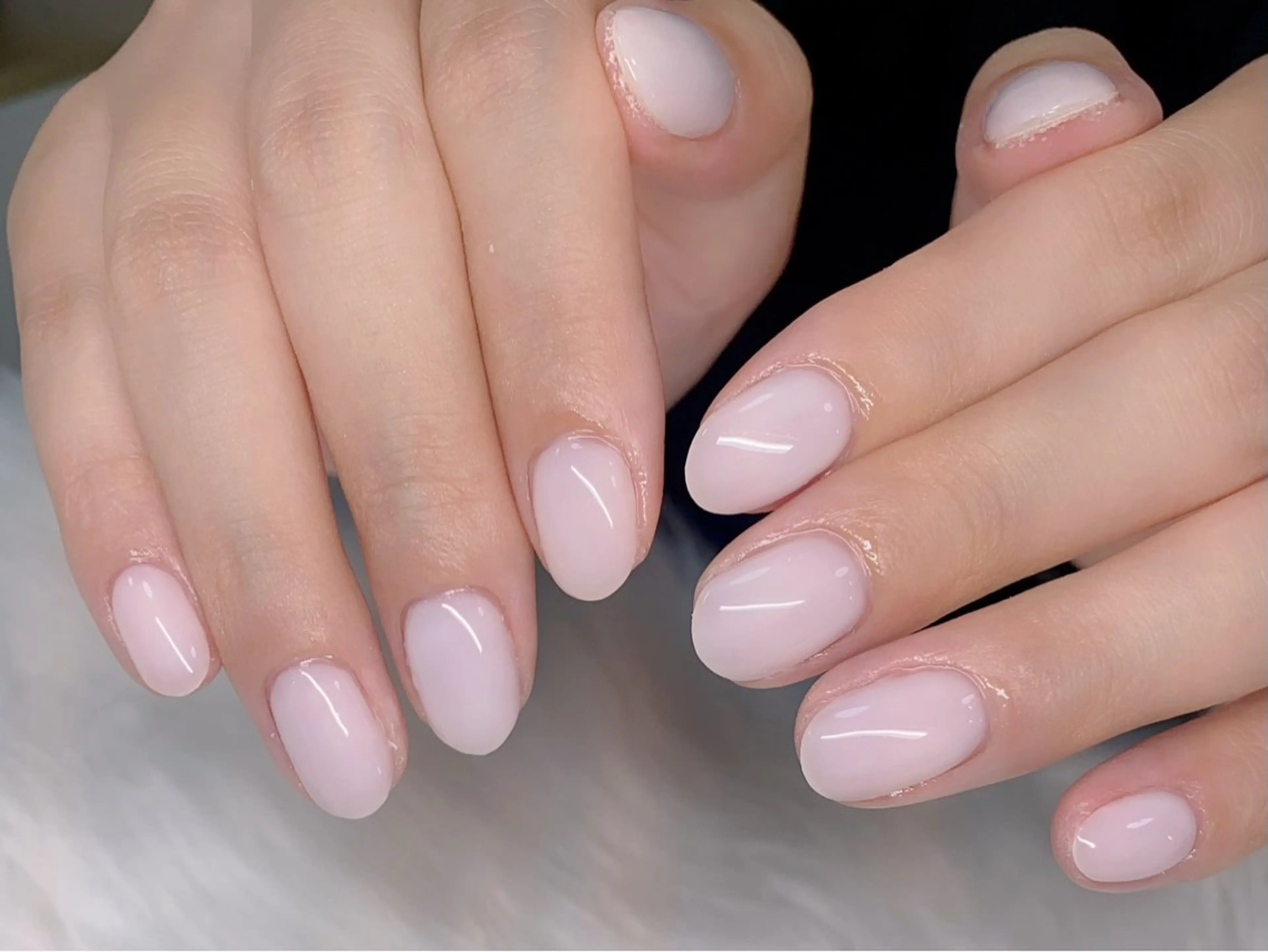 ネイル オーロラネイル 長さ出し フラッシュネイル フレンチネイル ジェルネイル ETERNA Nail 銀座店【パラジェル/フィルイン/チップ長さだし/マグネット/ニュアンス】所属・ア カリのネイルデザイン