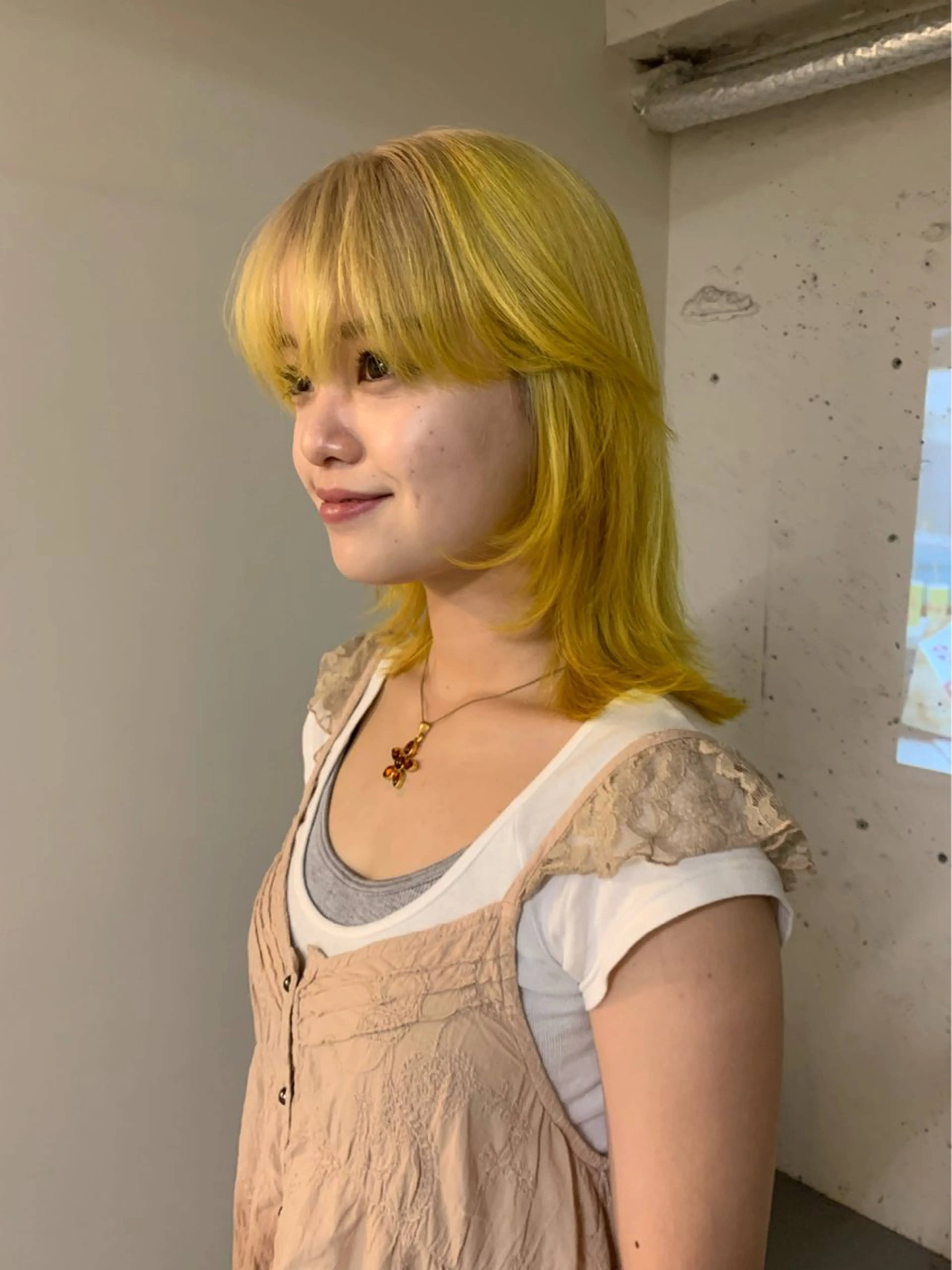 カラー ハッシュカット/ MAYAのヘアスタイル