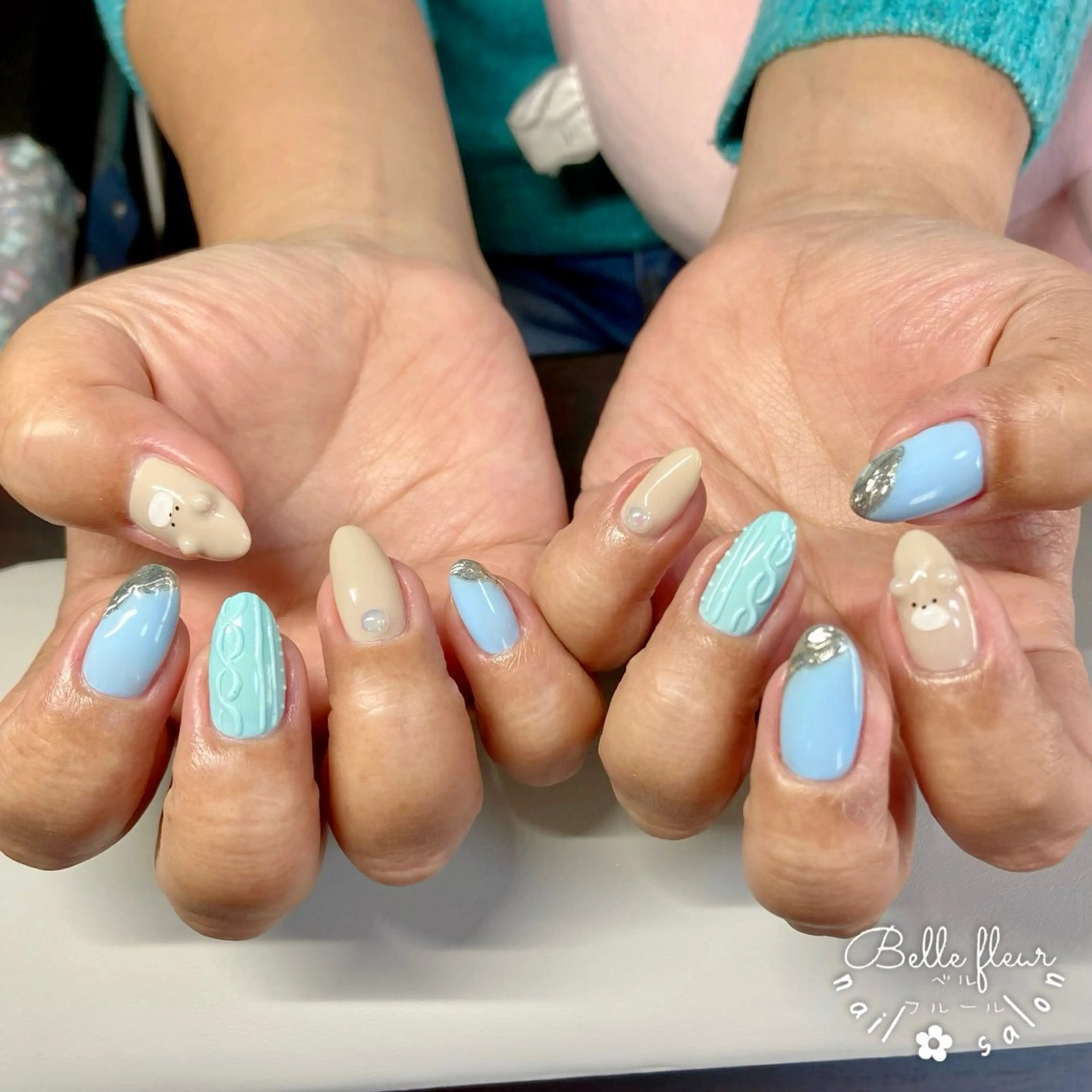 ネイル 持ち込み ハンドネイル ﾈｲﾙｻﾛﾝ Bellefleurのネイルデザイン