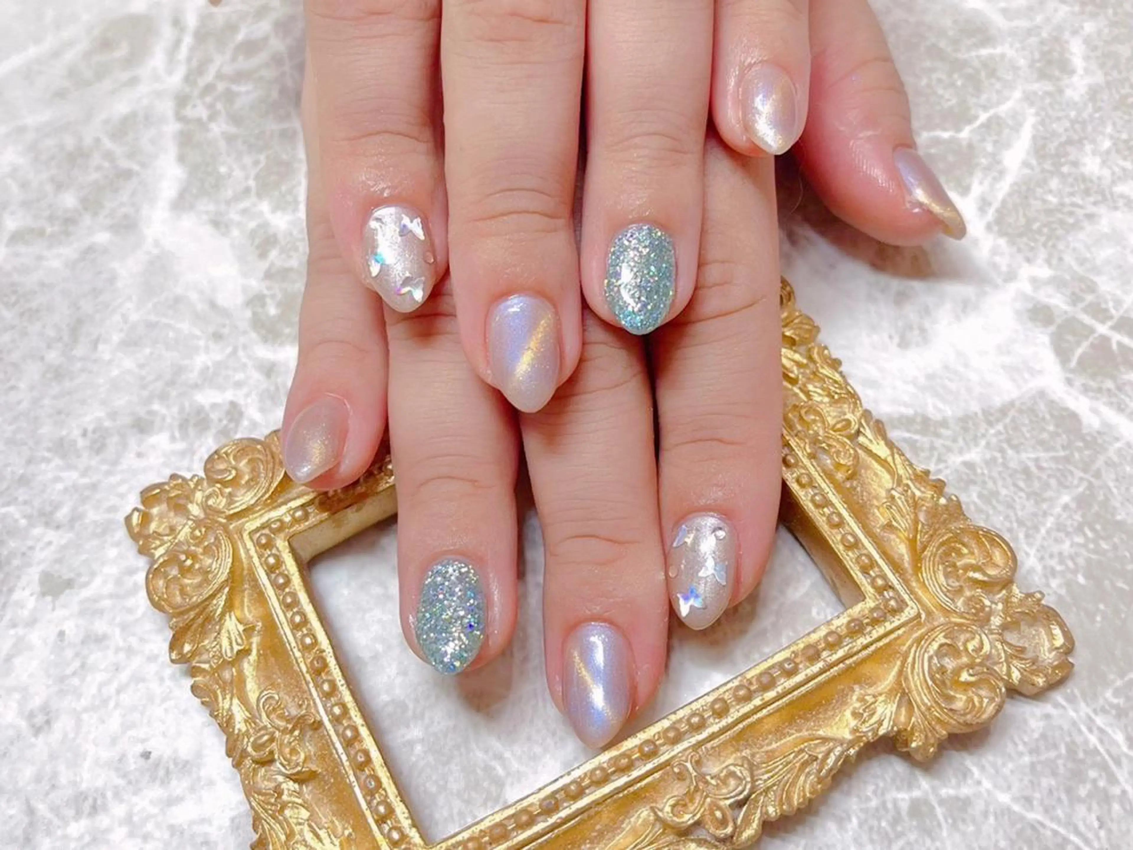 ネイル ハンドネイル マジックミラー所属・マジック ミラーのネイルデザイン