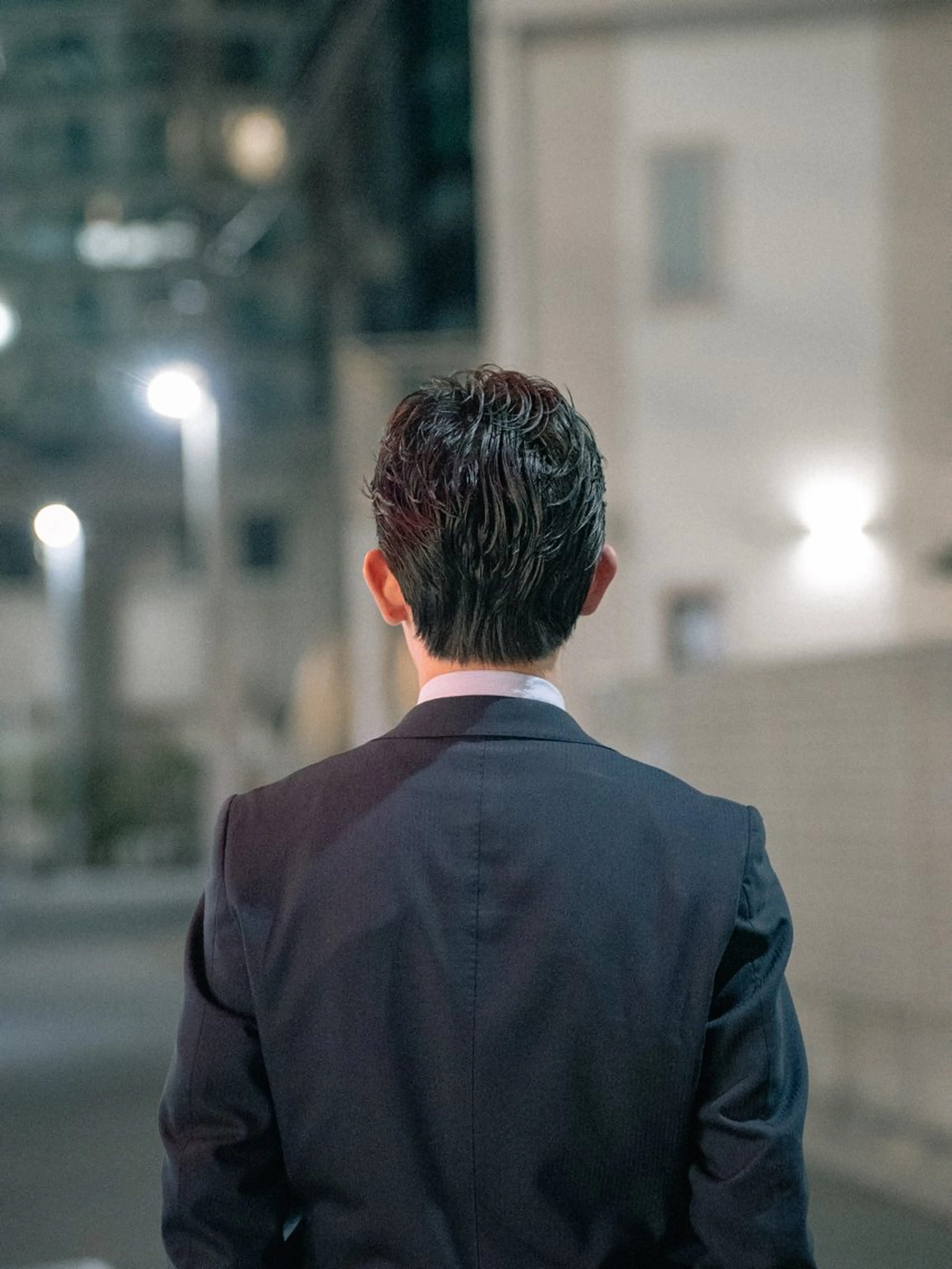 ショート カラー パーマ メンズ オールバック ショートヘア カット パーマ 🔗メンズサロン🔗 Kieのヘアスタイル