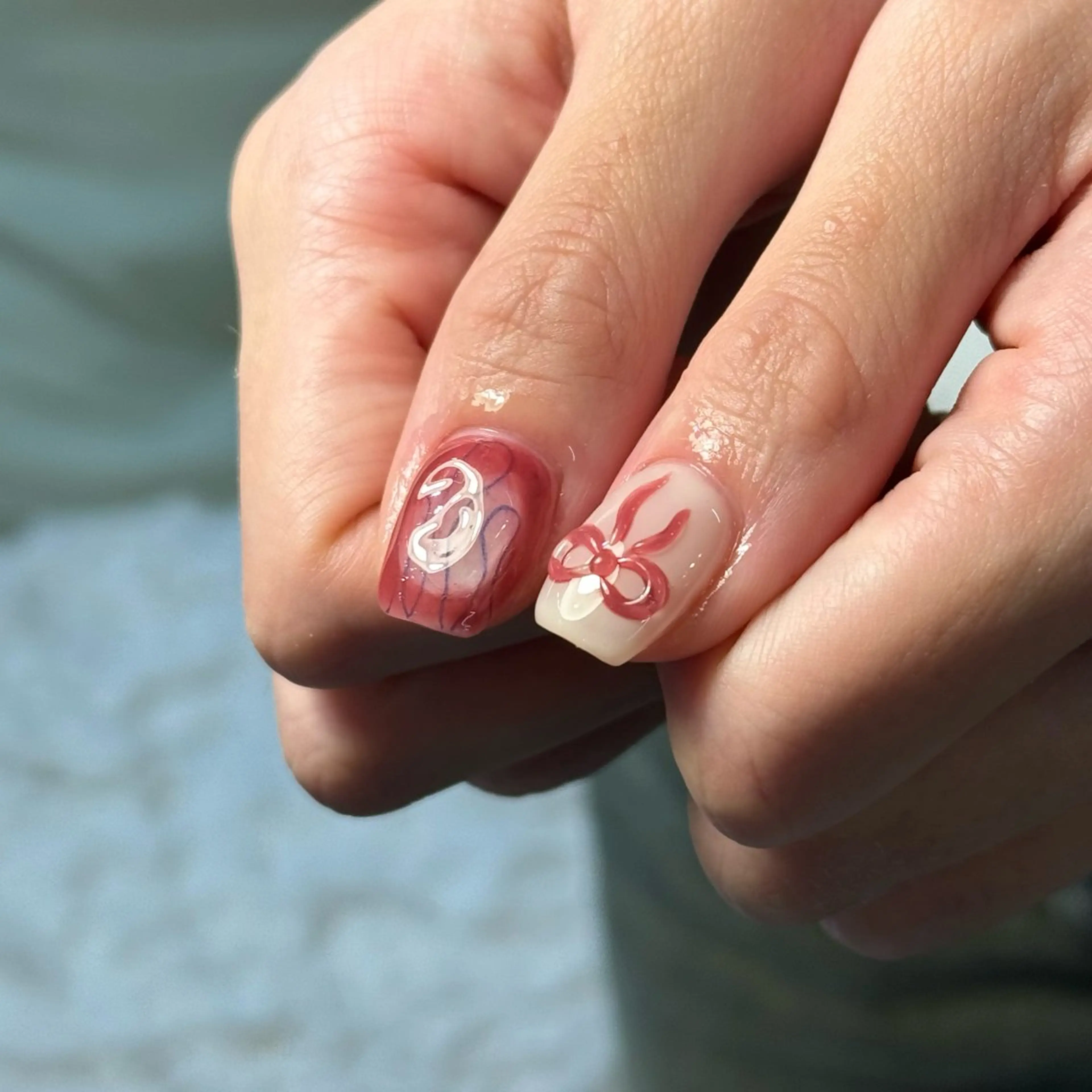 ネイル アートネイル nail atelier 泡沫 utakata所属・ナカジマミナミ ﾈｲﾘｽﾄのネイルデザイン