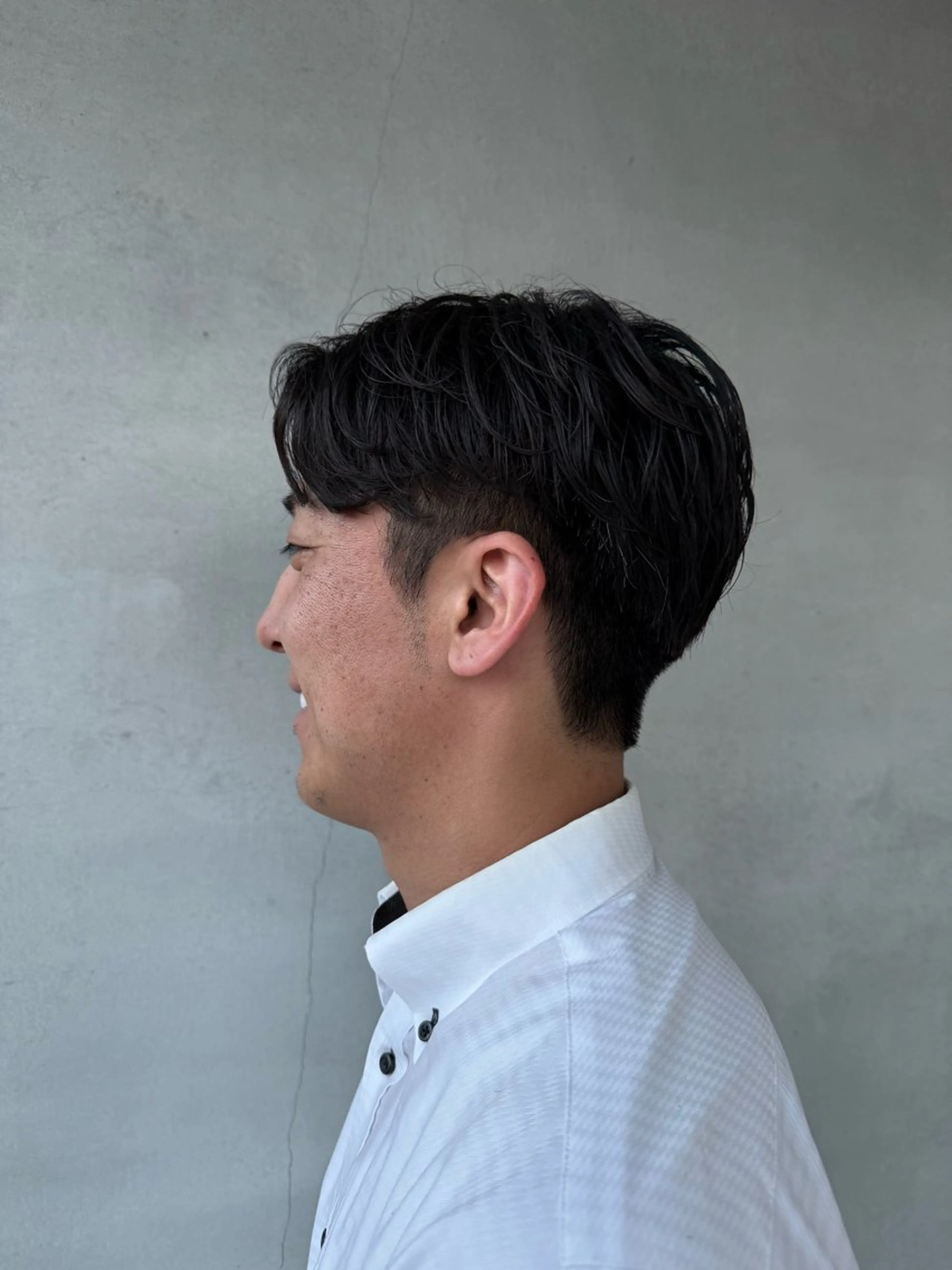 パーマ メンズ 北岡 大輝のヘアスタイル