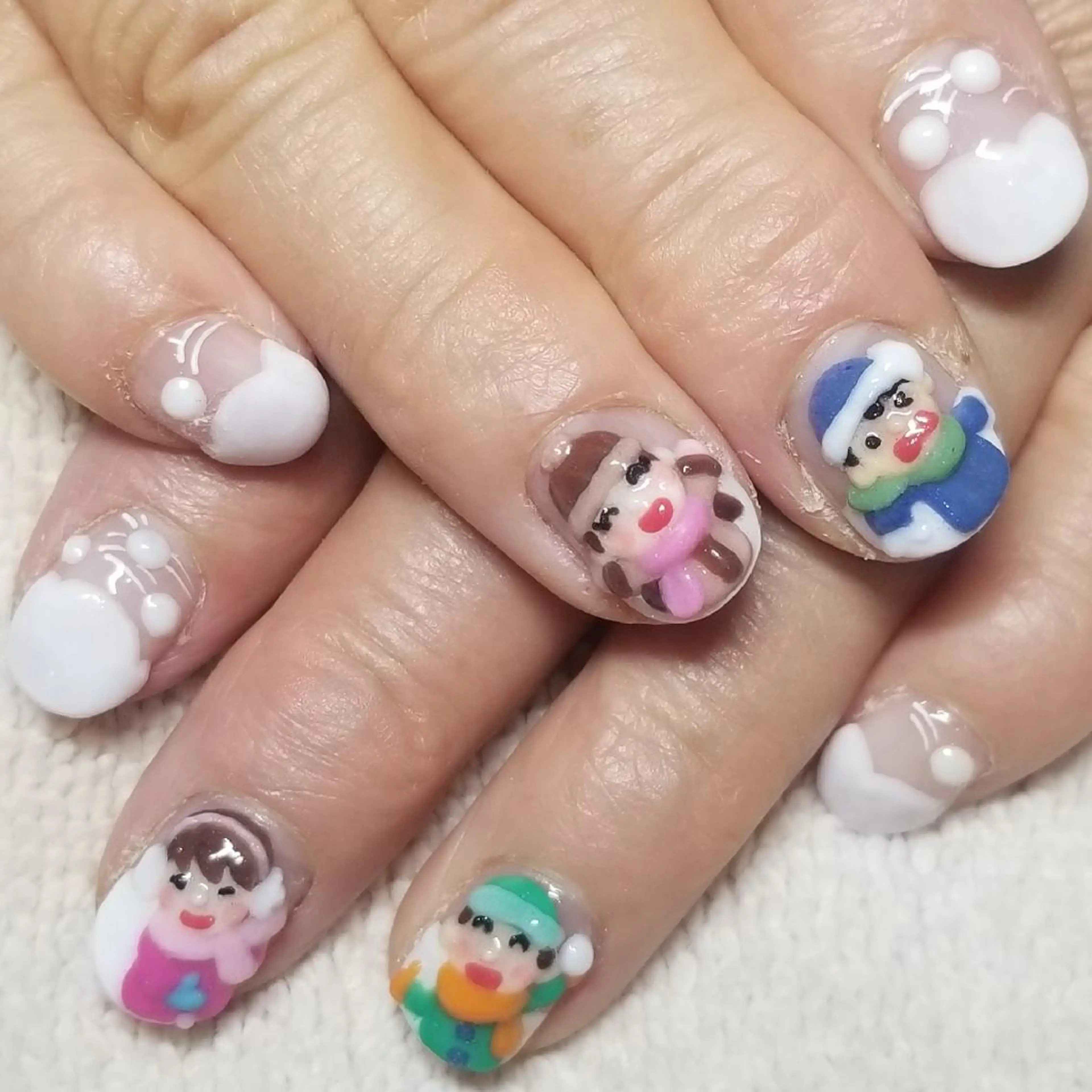 ネイル フレンチネイル ハンドネイル よしだ ひろきのネイルデザイン