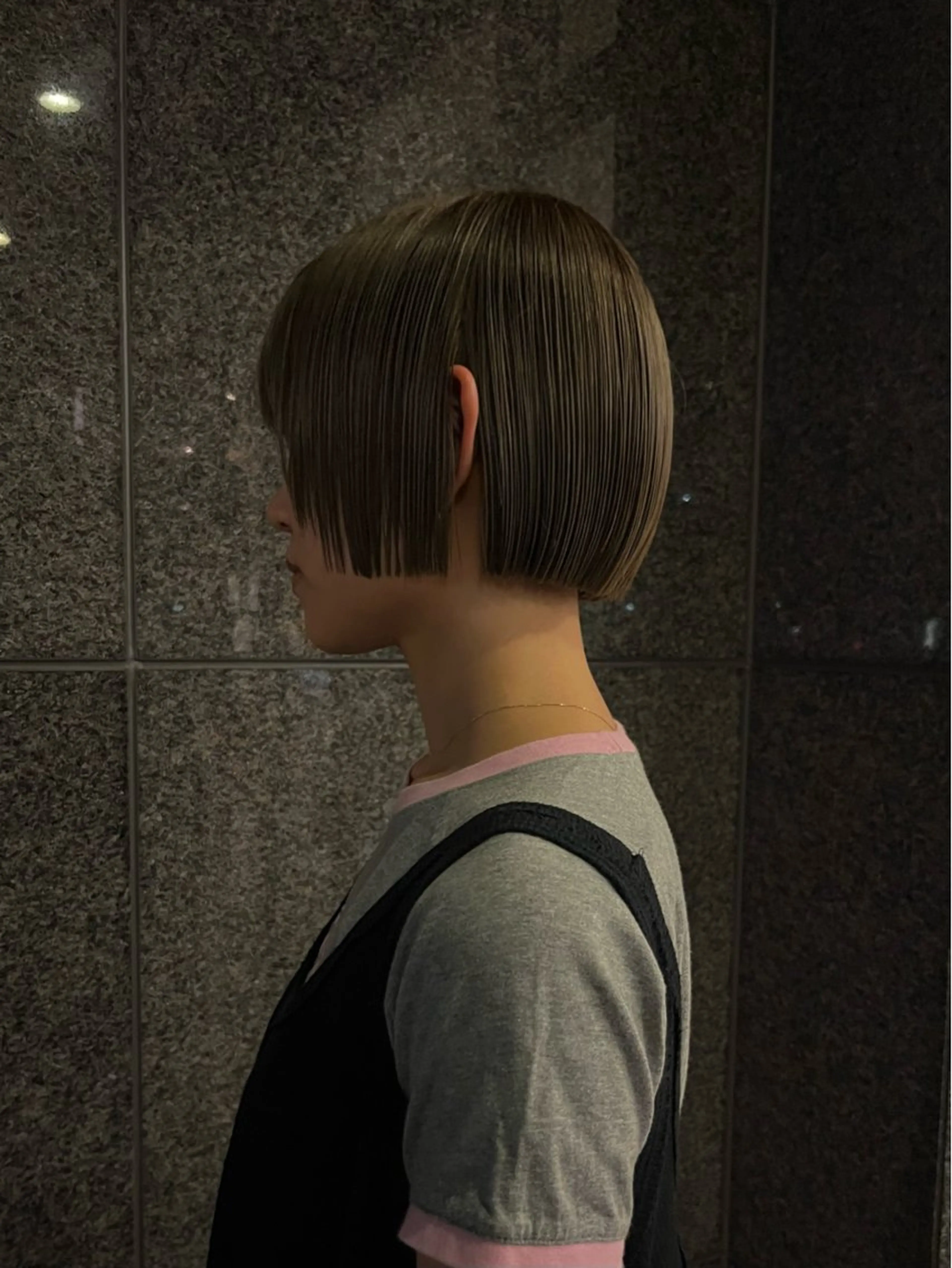 ショート ボブ ボブ/ショートボブ/ 岡山駅/別曽遥也のヘアスタイル