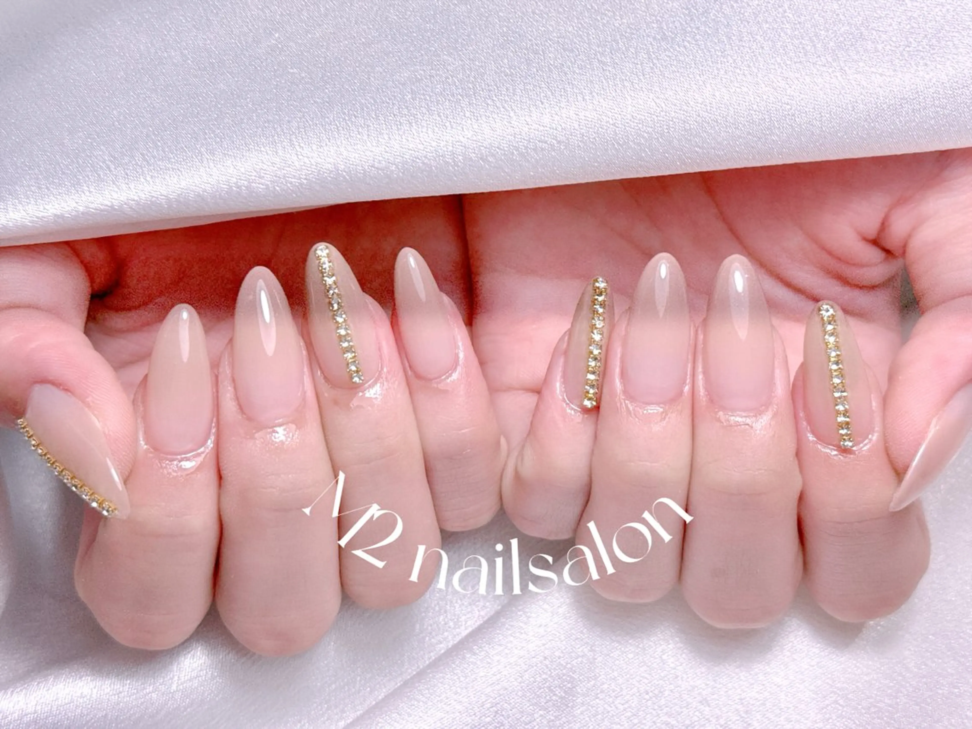 ネイル ハンドネイル 長さだし専門店 M2　rikaのネイルデザイン