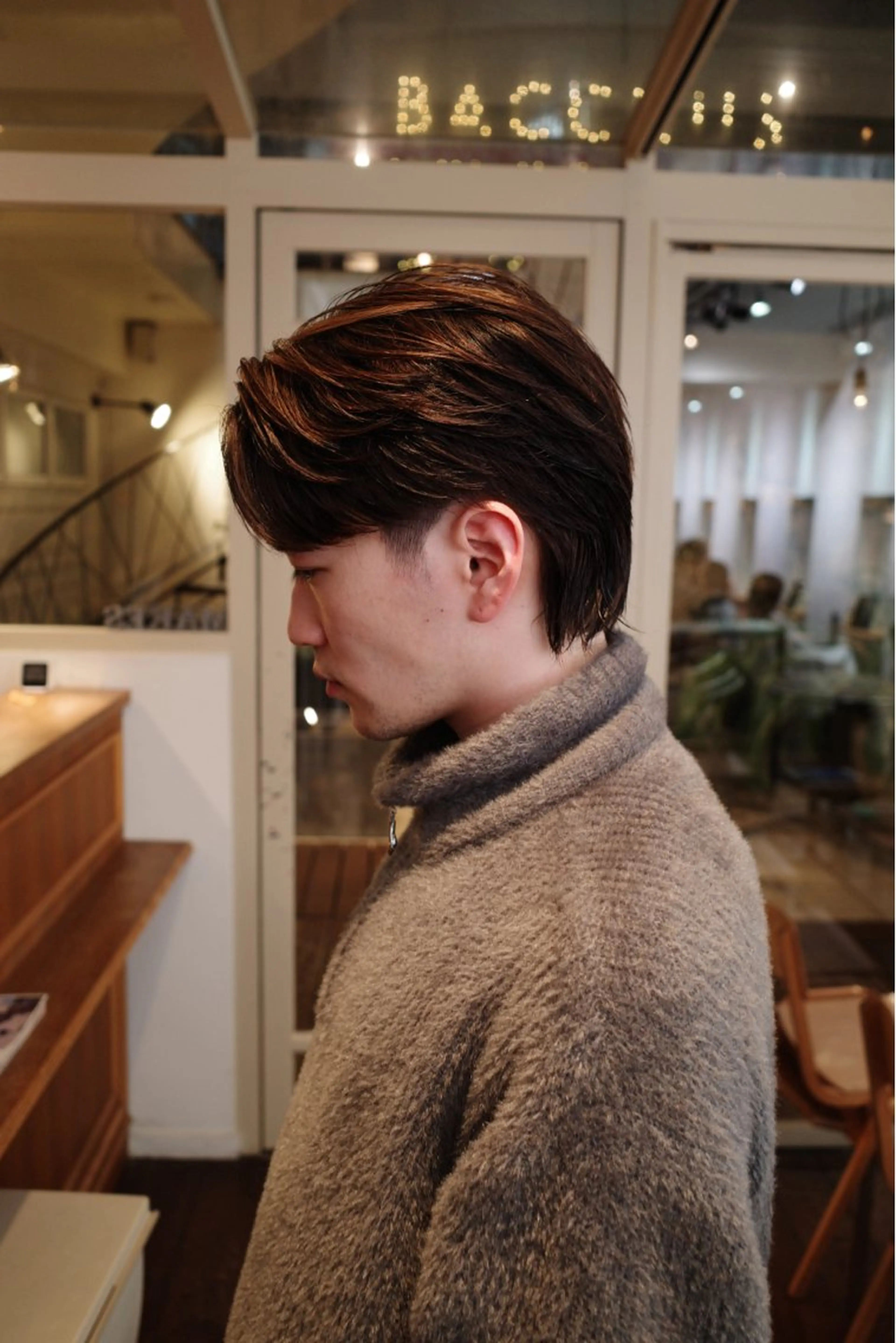 men's cut ＋colorの写真