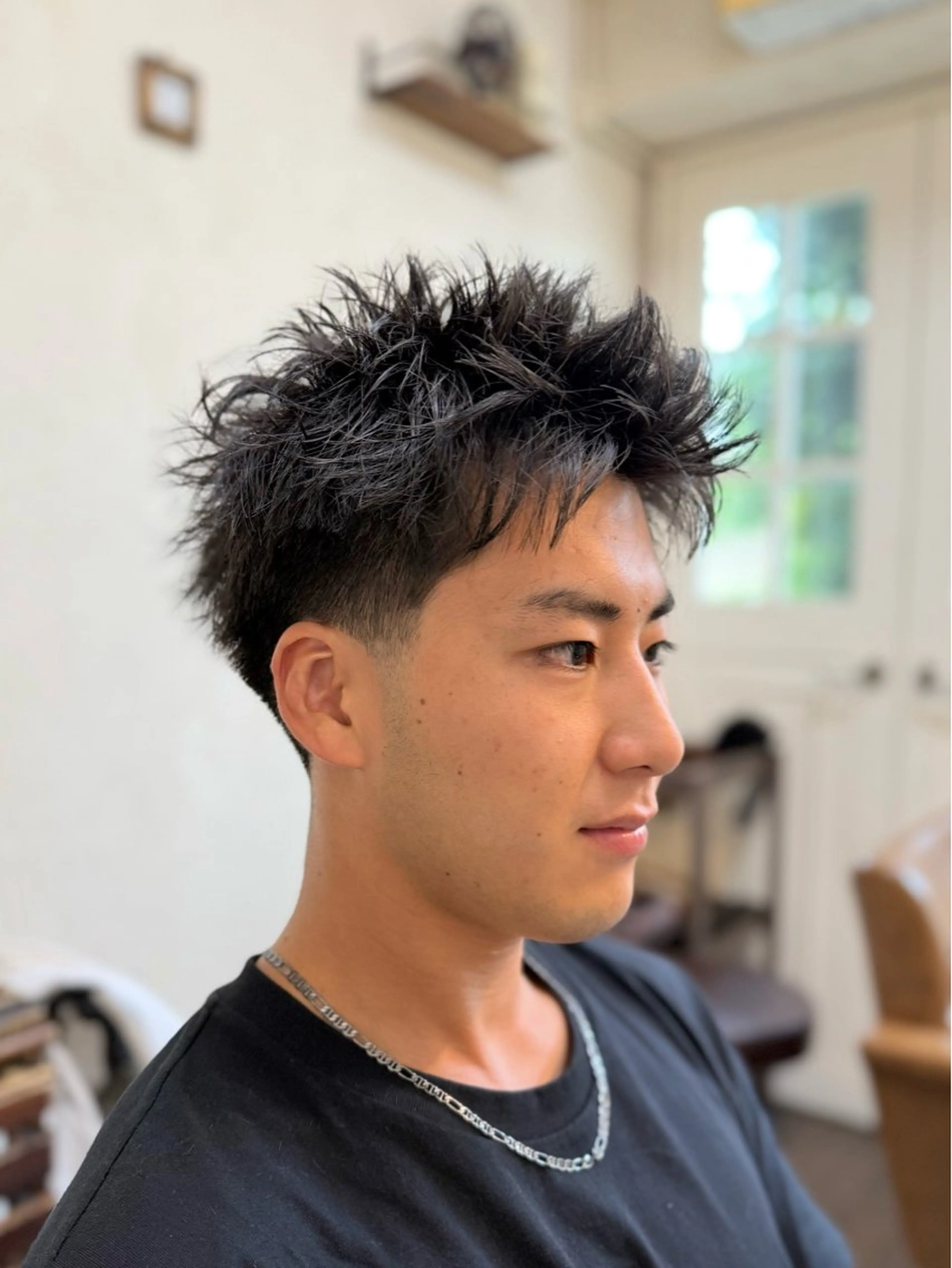 ショート メンズ メンズ/スパイキー ショート/isseyのヘアスタイル