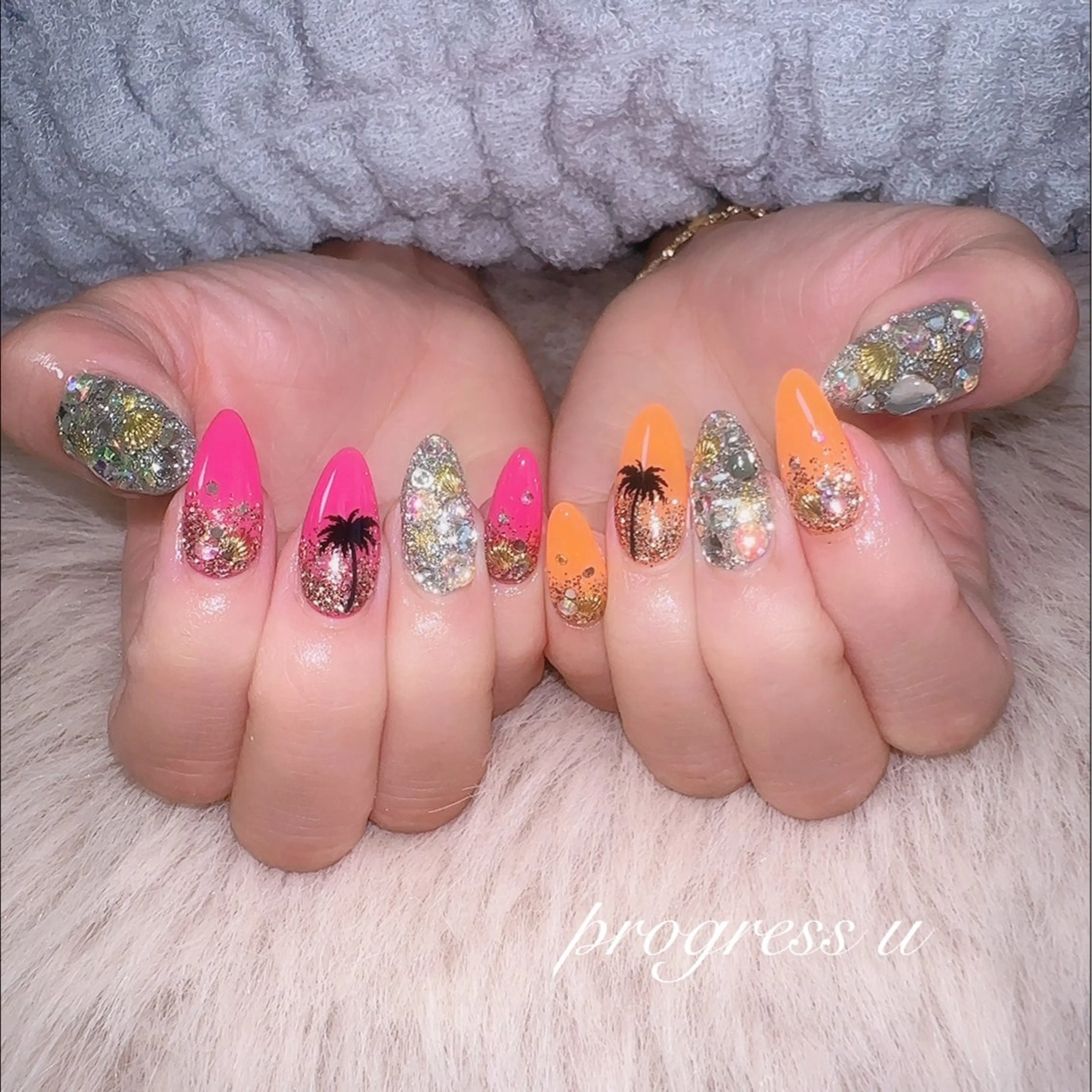 ネイル ハンドネイル ハンドケア progress uのネイルデザイン