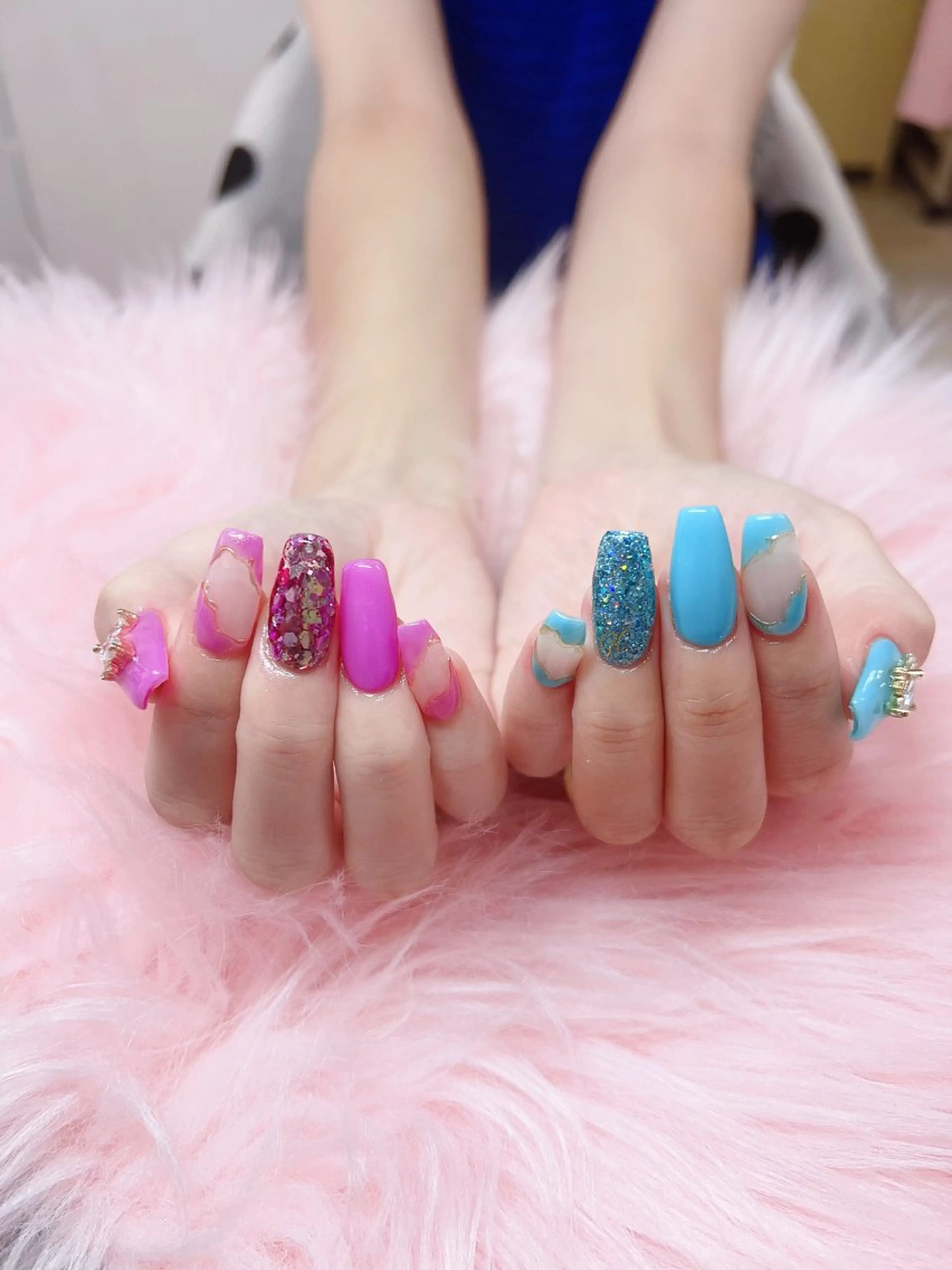 ネイル ハンドネイル ハンドケア 💜MIYA nail川崎店のネイルデザイン