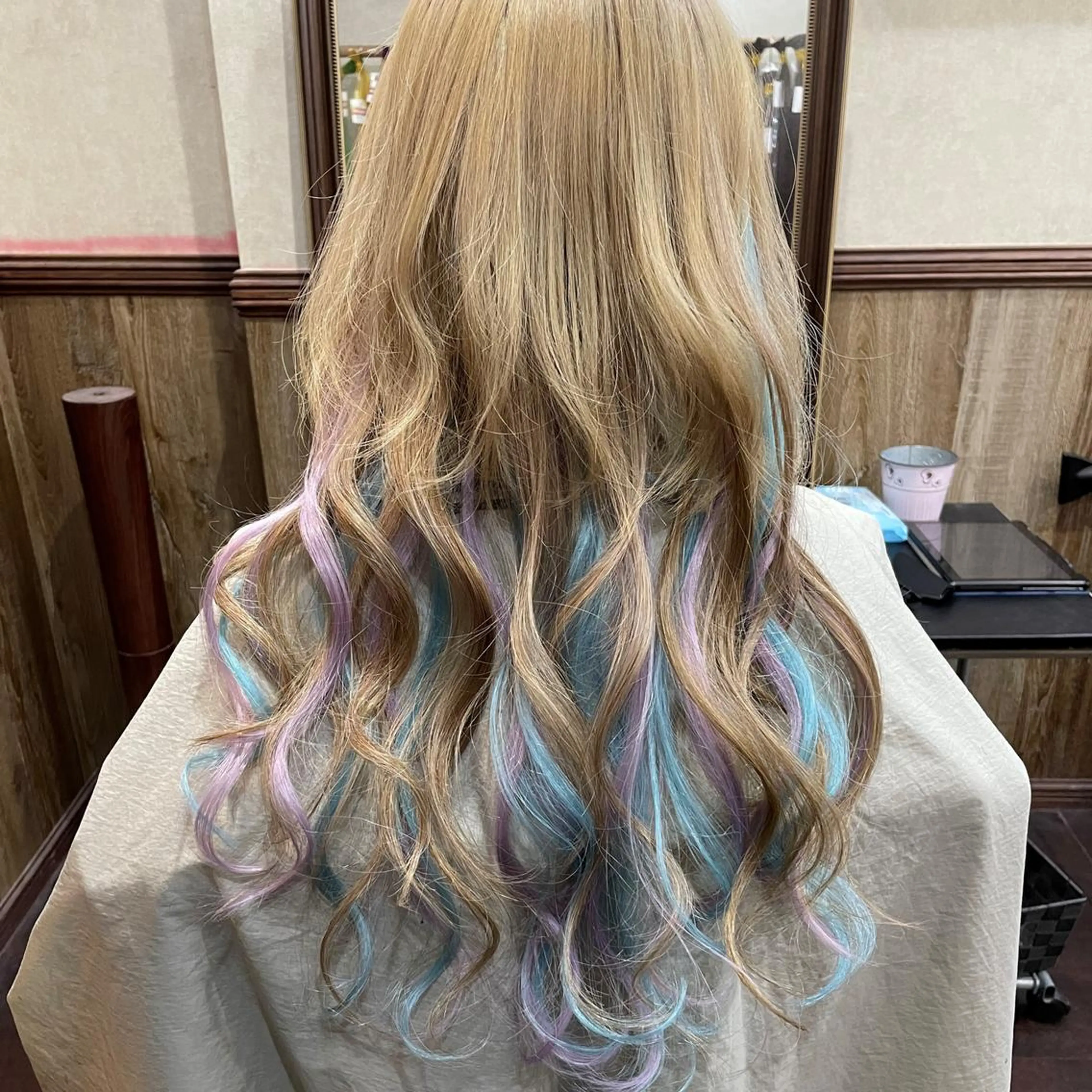 セミロング エクステ エクステ D-aimer- ディーエメのヘアスタイル