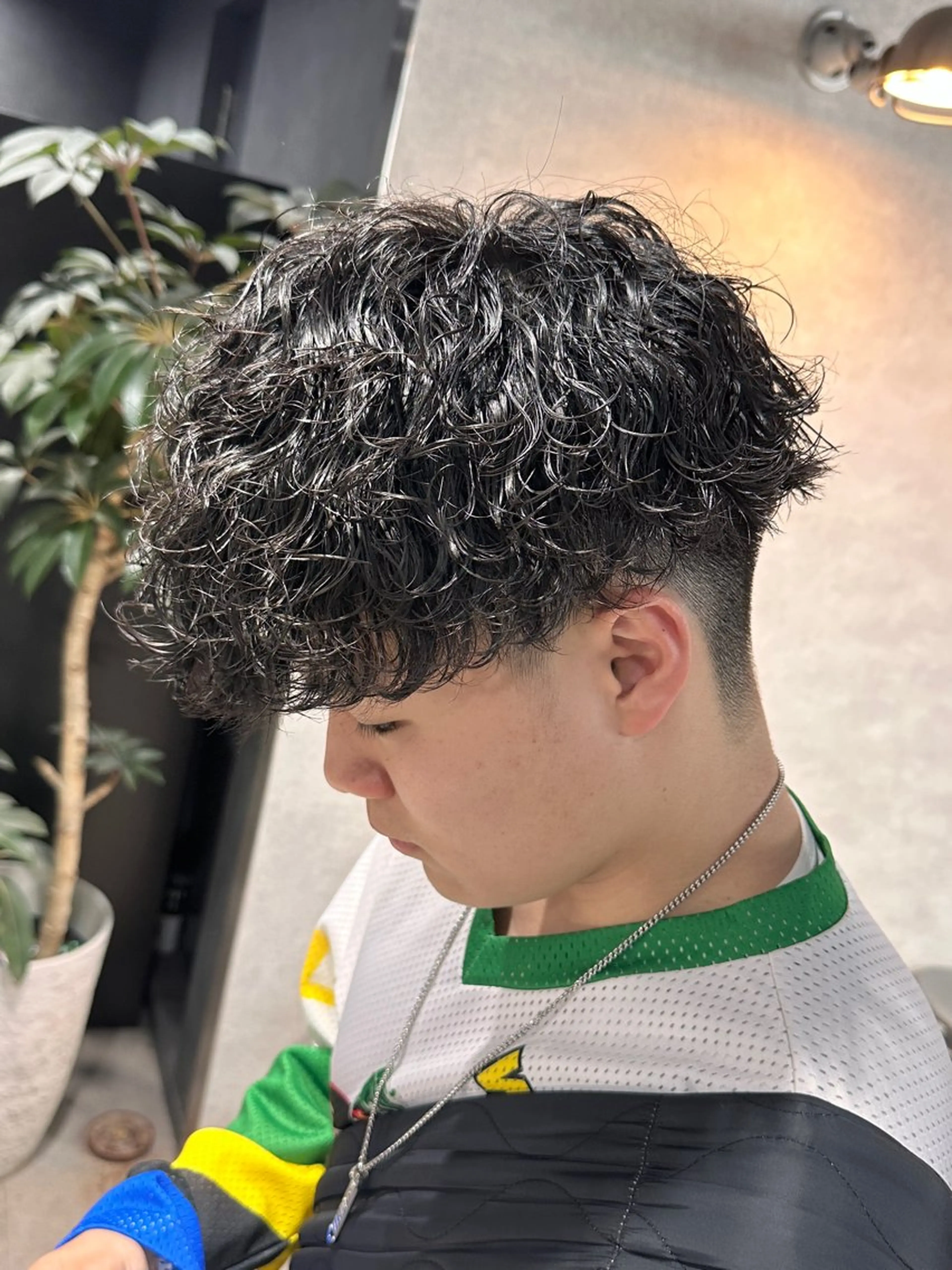 ショート パーマ メンズ 【メンズサロン】 BLUCK 横浜のヘアスタイル