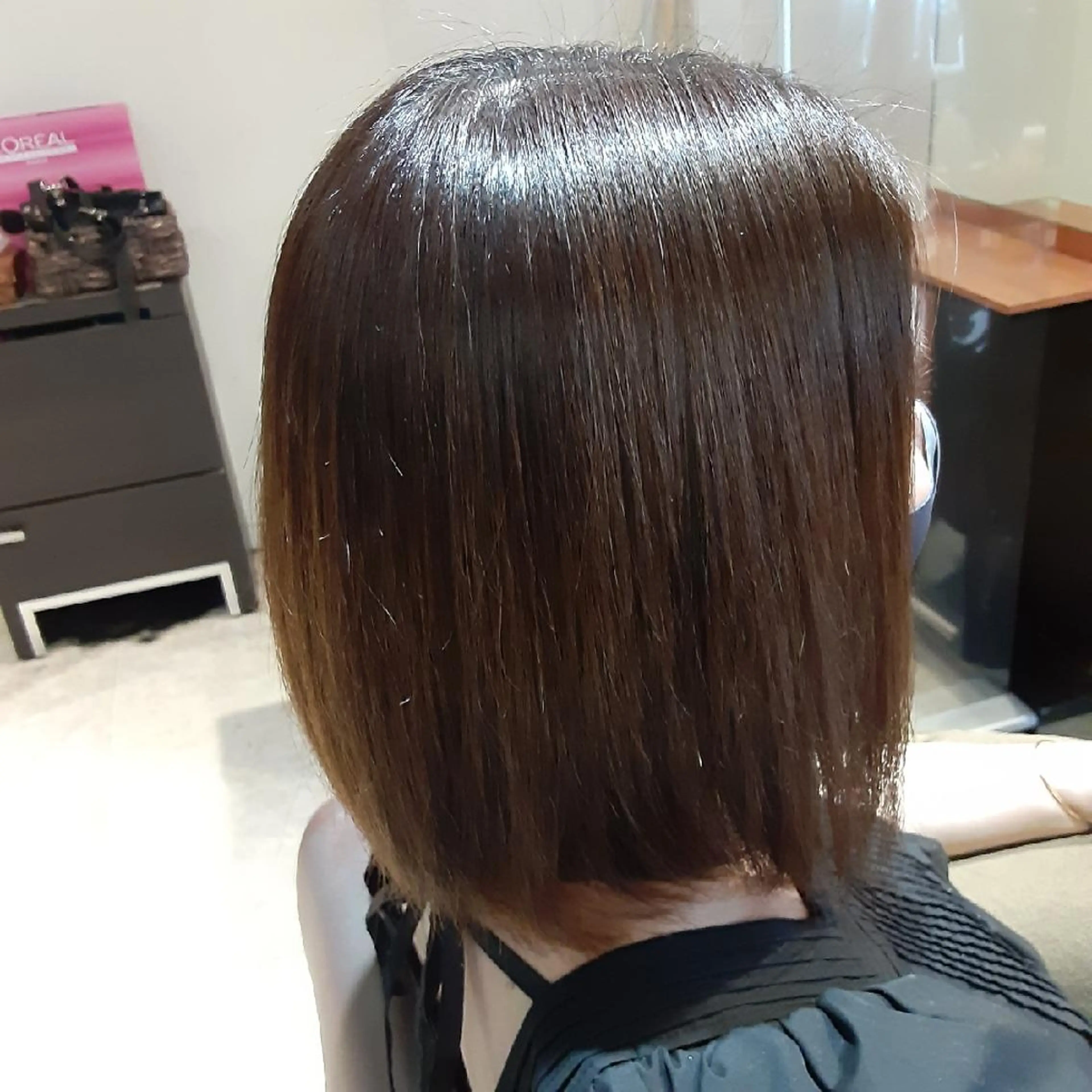 ミディアム 縮毛矯正 トリートメント AHL creation所属・美髪矯正師☆ 牛田のヘアスタイル