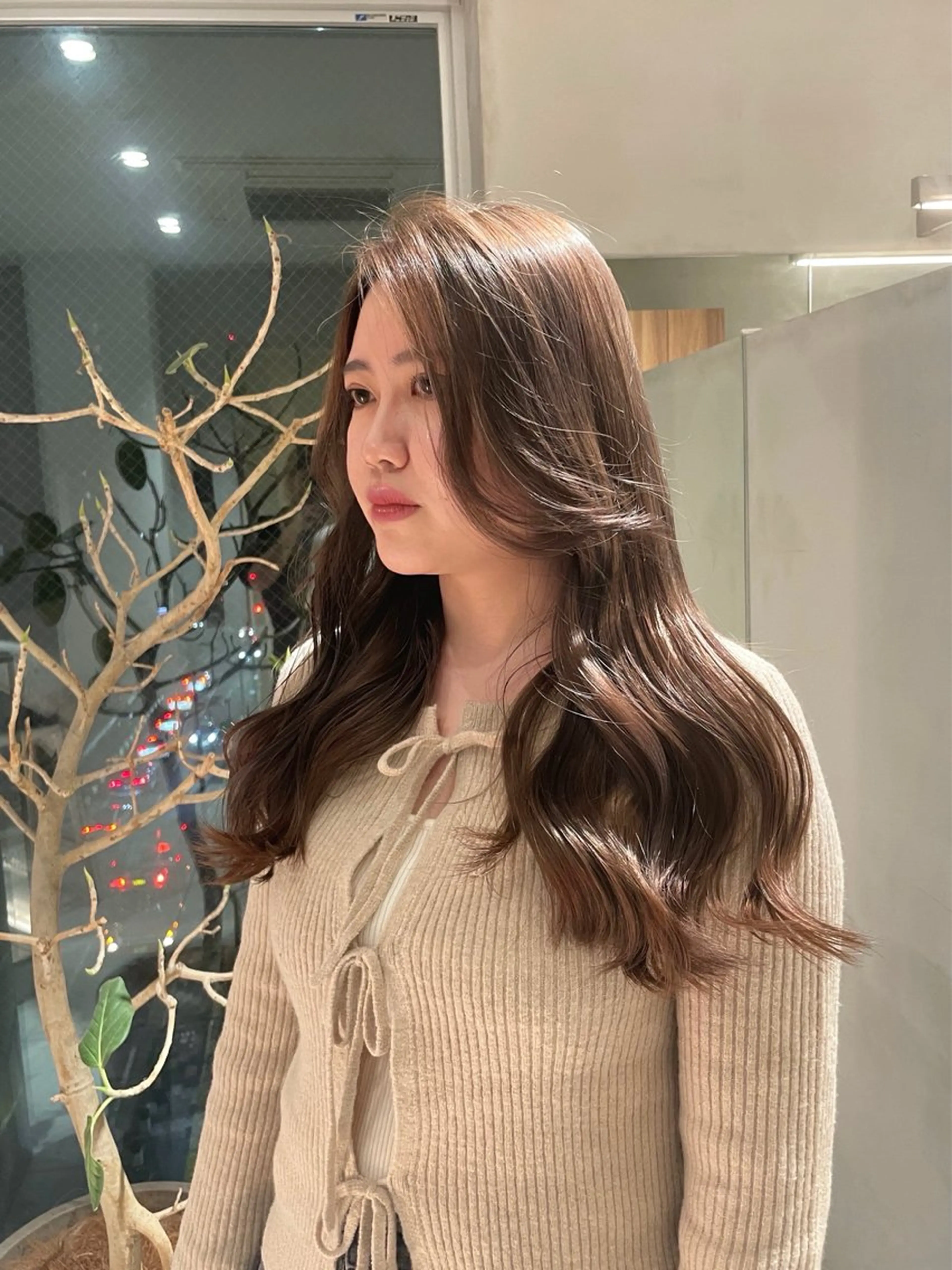 ロング ヘアカラー RIN⌇ レイヤー⌇ 艶カラー🌙のヘアスタイル