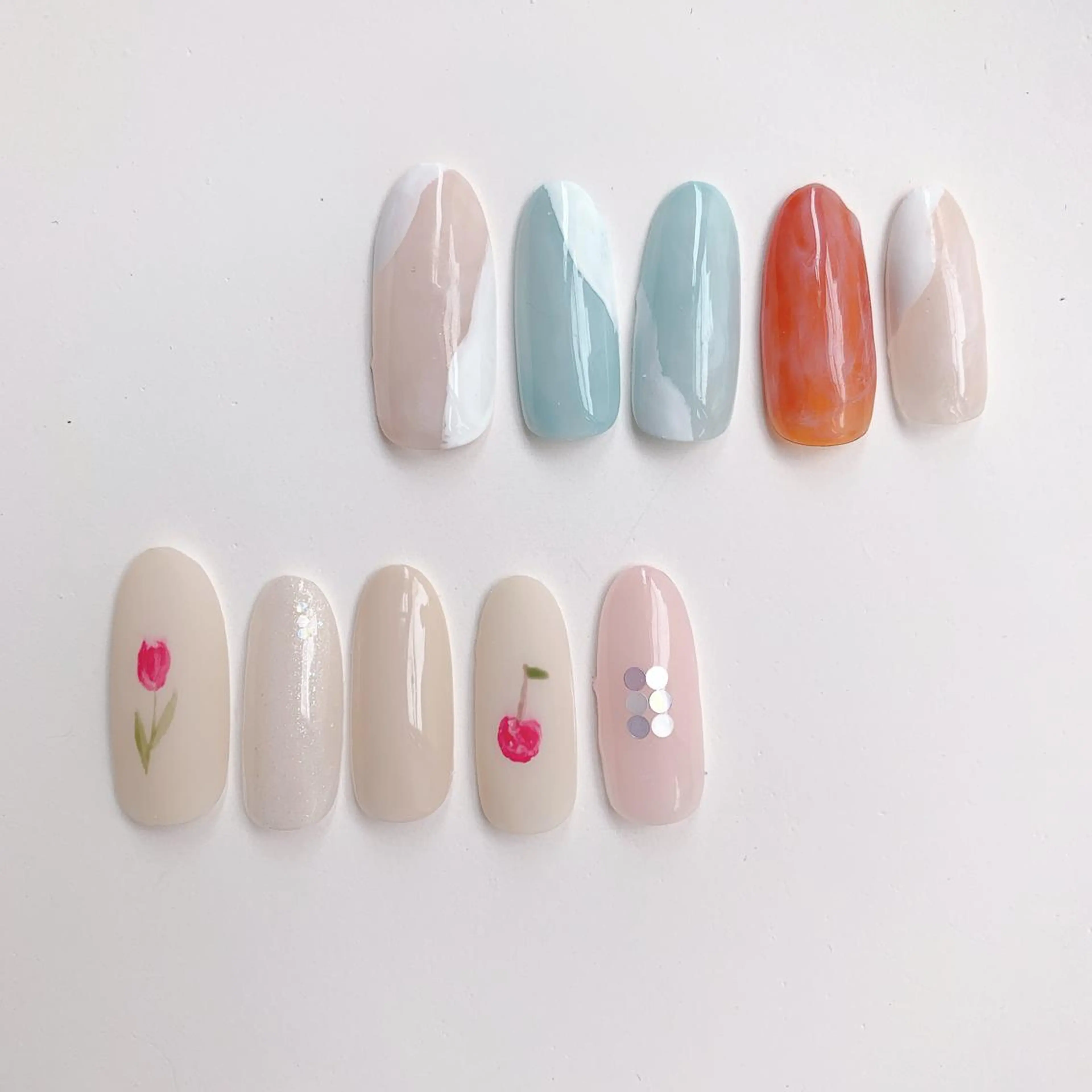 ネイル mana ☾のネイルデザイン