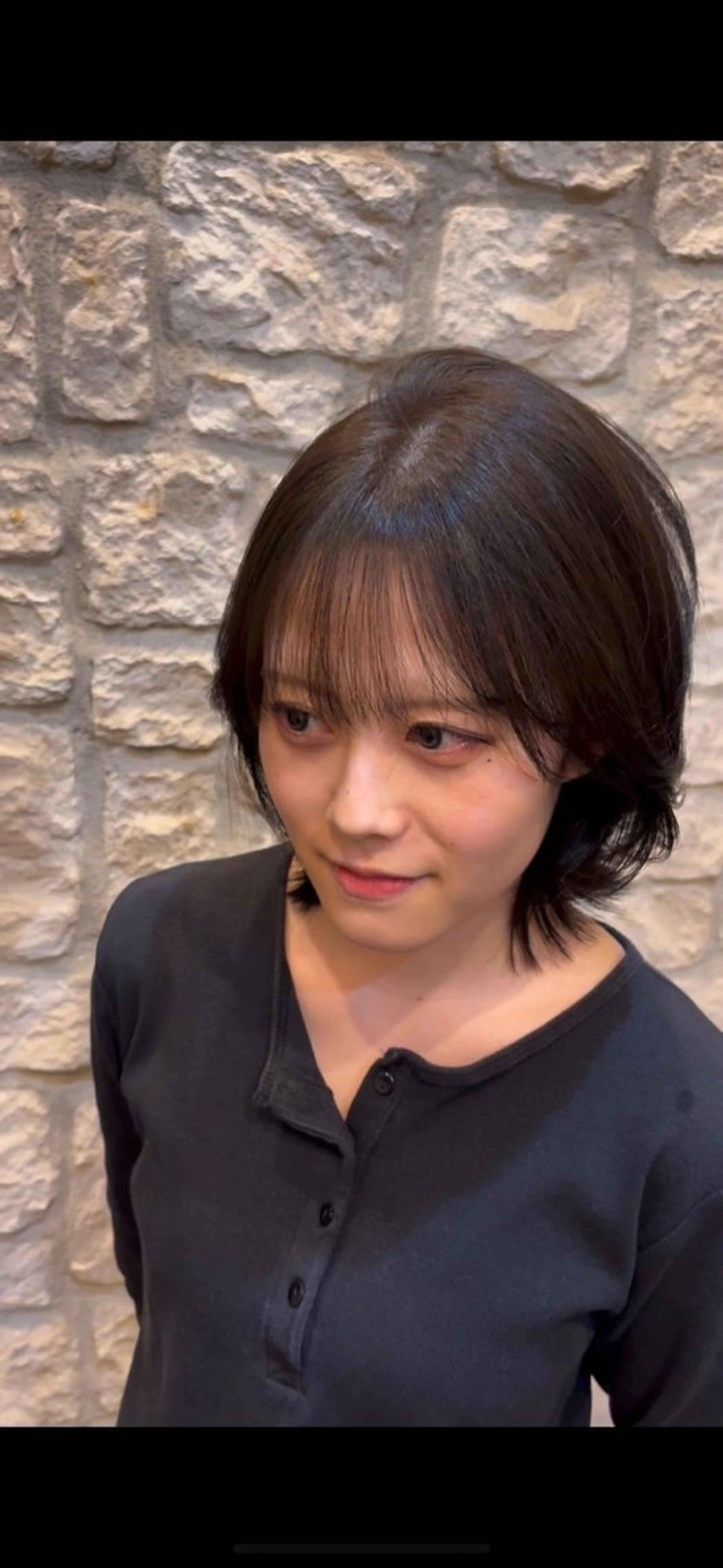 ミディアム カラー 町田/レイヤーカット ハッシュカット/八木のヘアスタイル