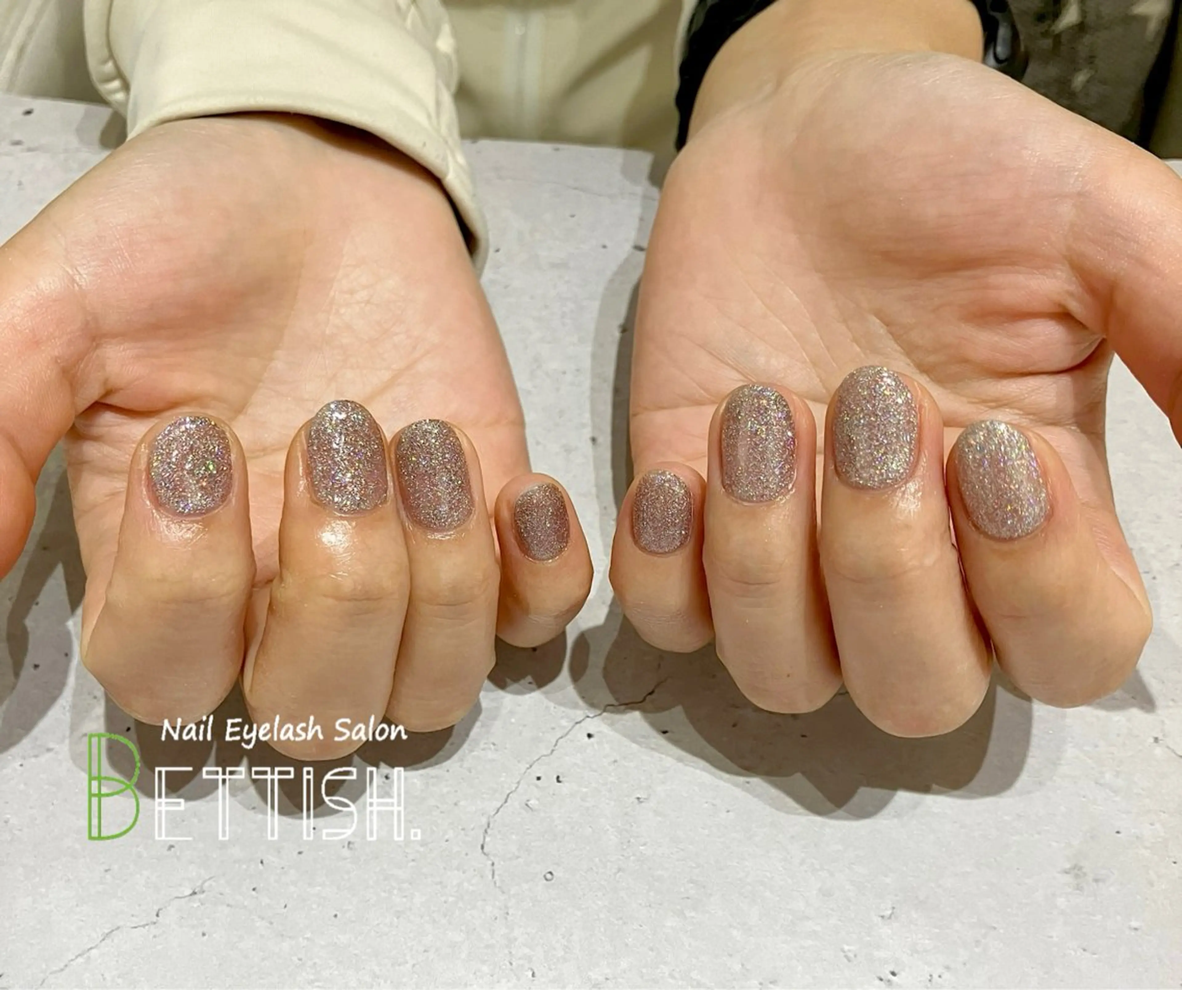 ネイル ラメ(グリッター) ワンカラーネイル BETTISH. KUMIKO☺︎︎のネイルデザイン