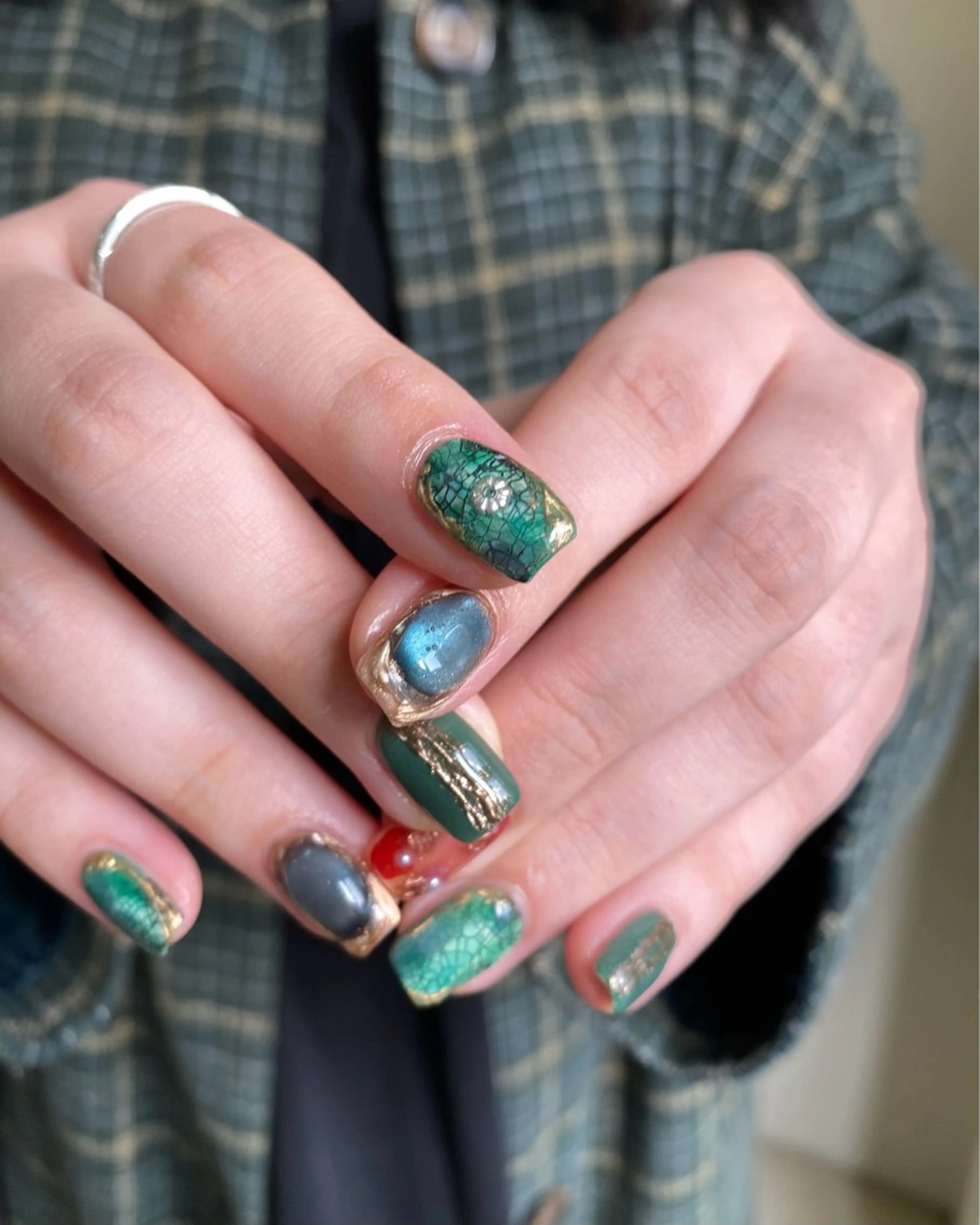 ネイル 成人式 フラッシュネイル フレンチネイル ジェルネイル 卒業式 ハンドネイル 草加ニュアンスネイル 🌚hersのネイルデザイン