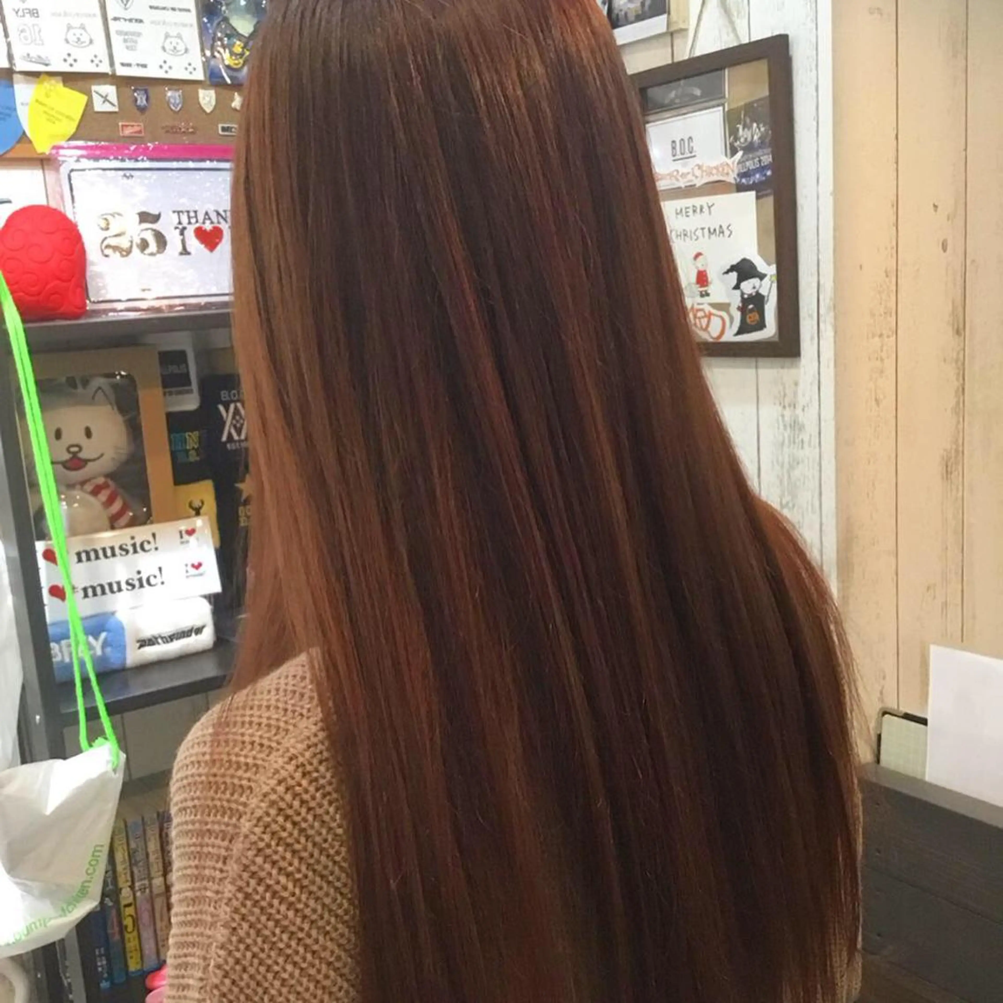 ロング カラー embrace エンブレイスのヘアスタイル