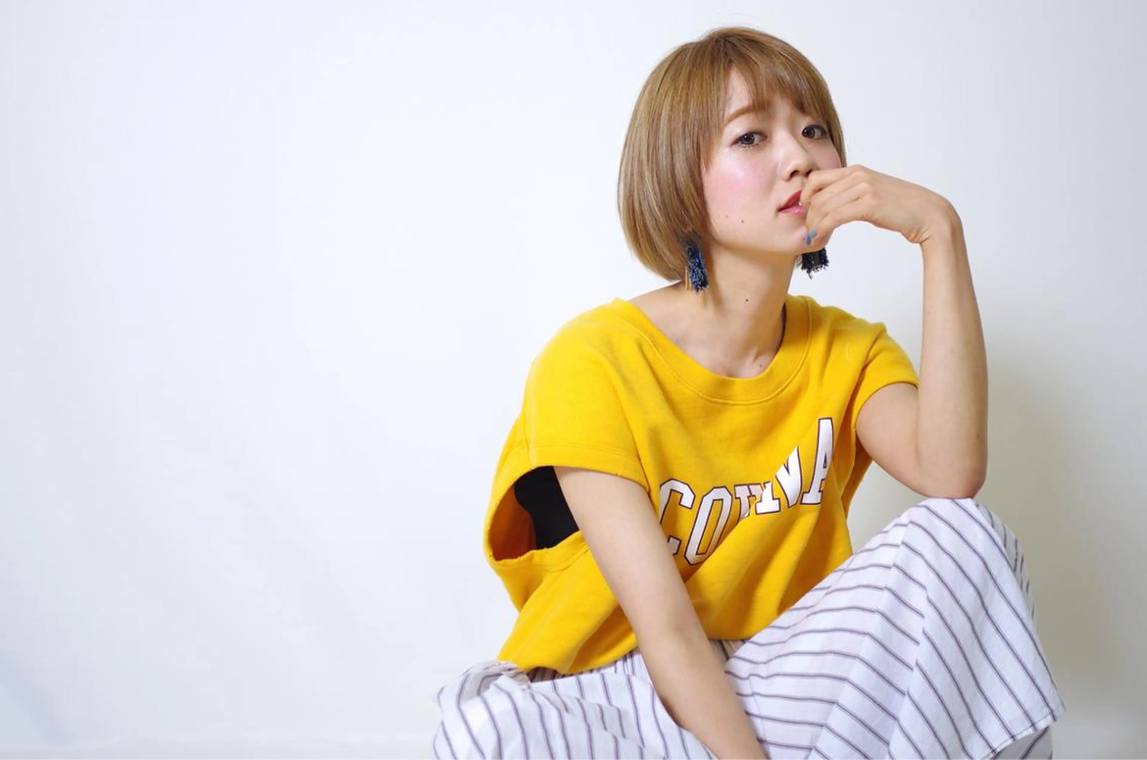 ショート カラー unu hair所属・藤井 仁紀のヘアスタイル