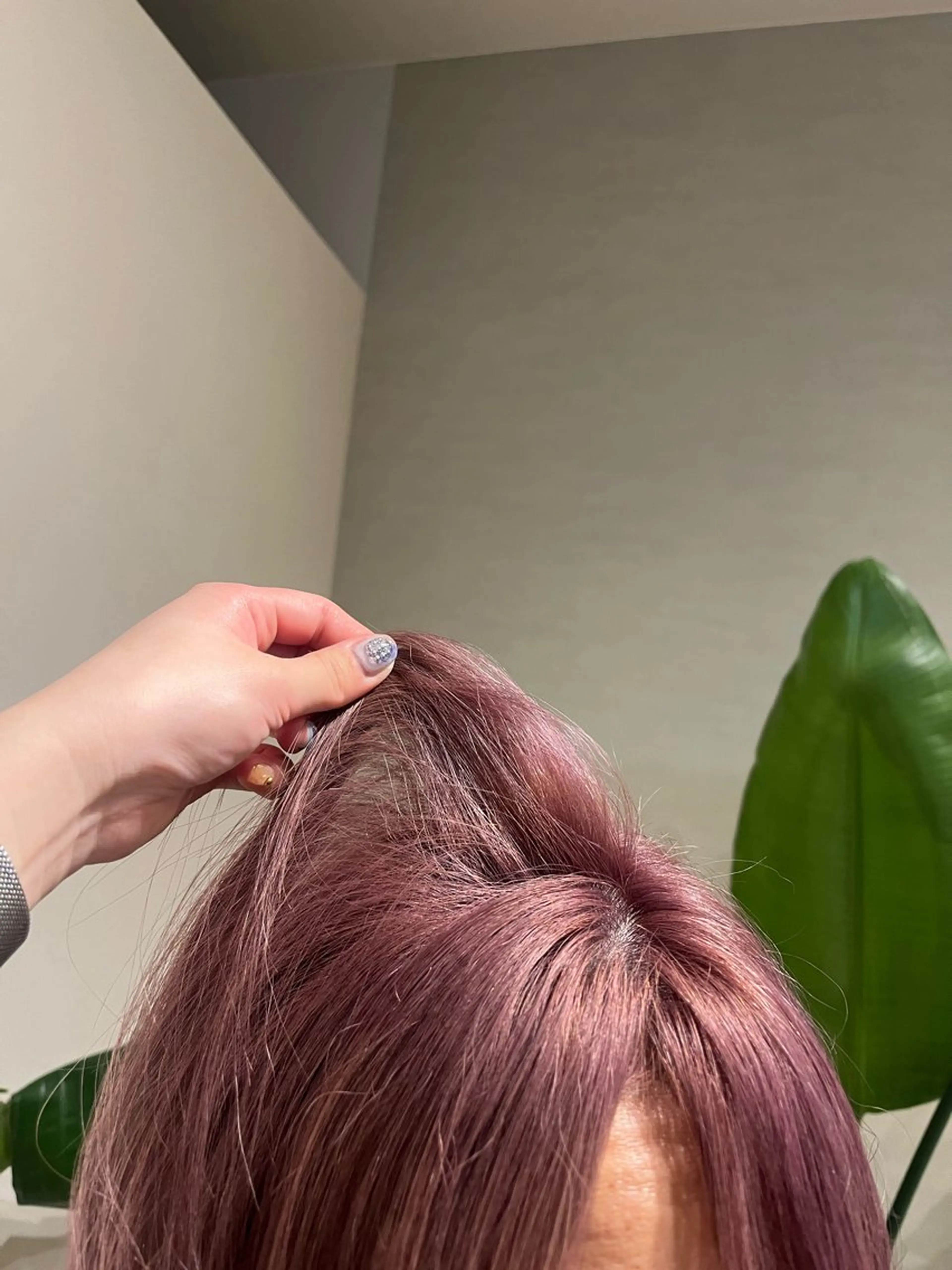 カラー ベージュカラー ピンクカラー ピンクベージュ ルシードスタイルsawa所属・星野 萌々香のヘアスタイル