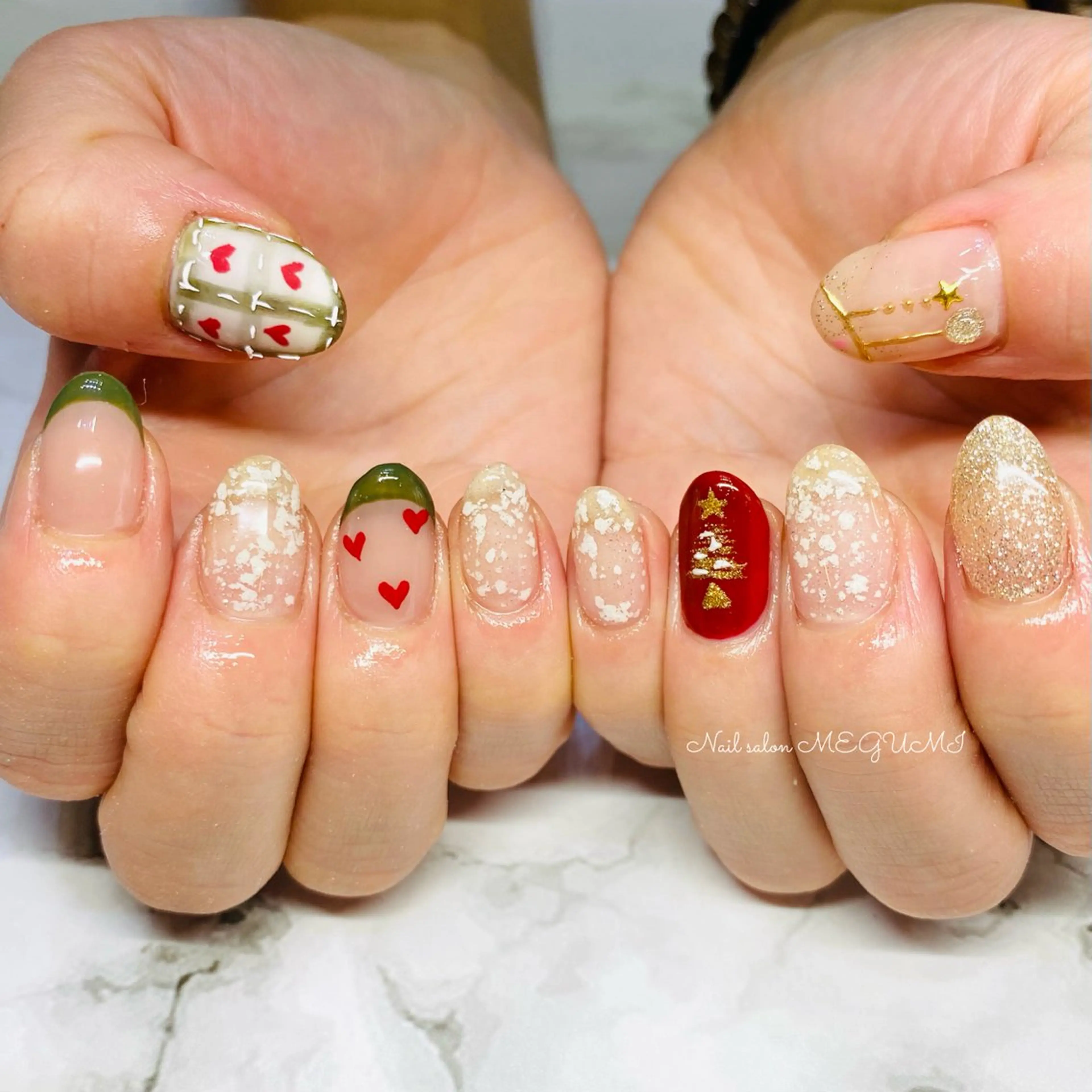 ネイル ゴージャス 持ち込み Nail salon MEGUMIのネイルデザイン