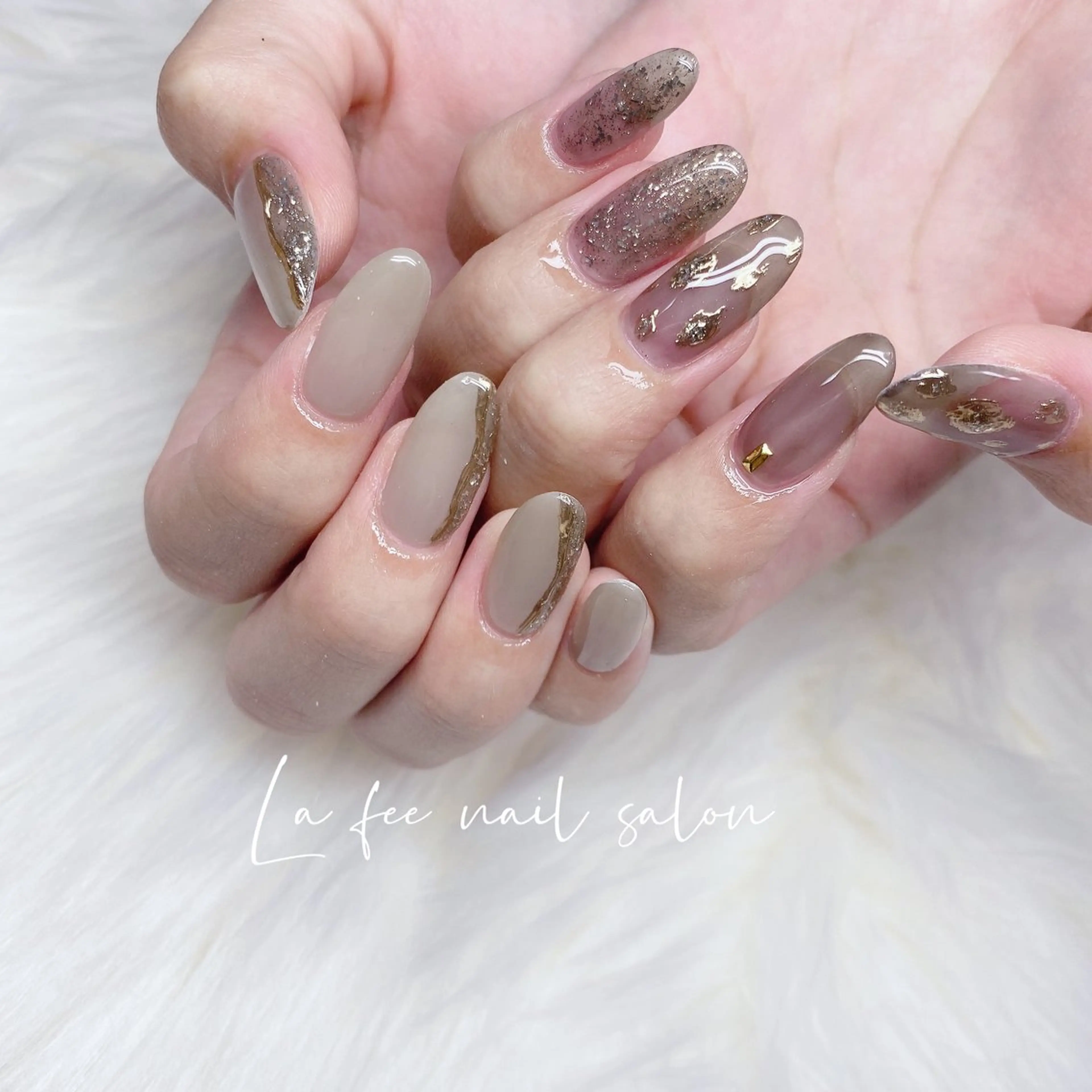 ネイル ハンドネイル ハンドケア La feeのネイルデザイン