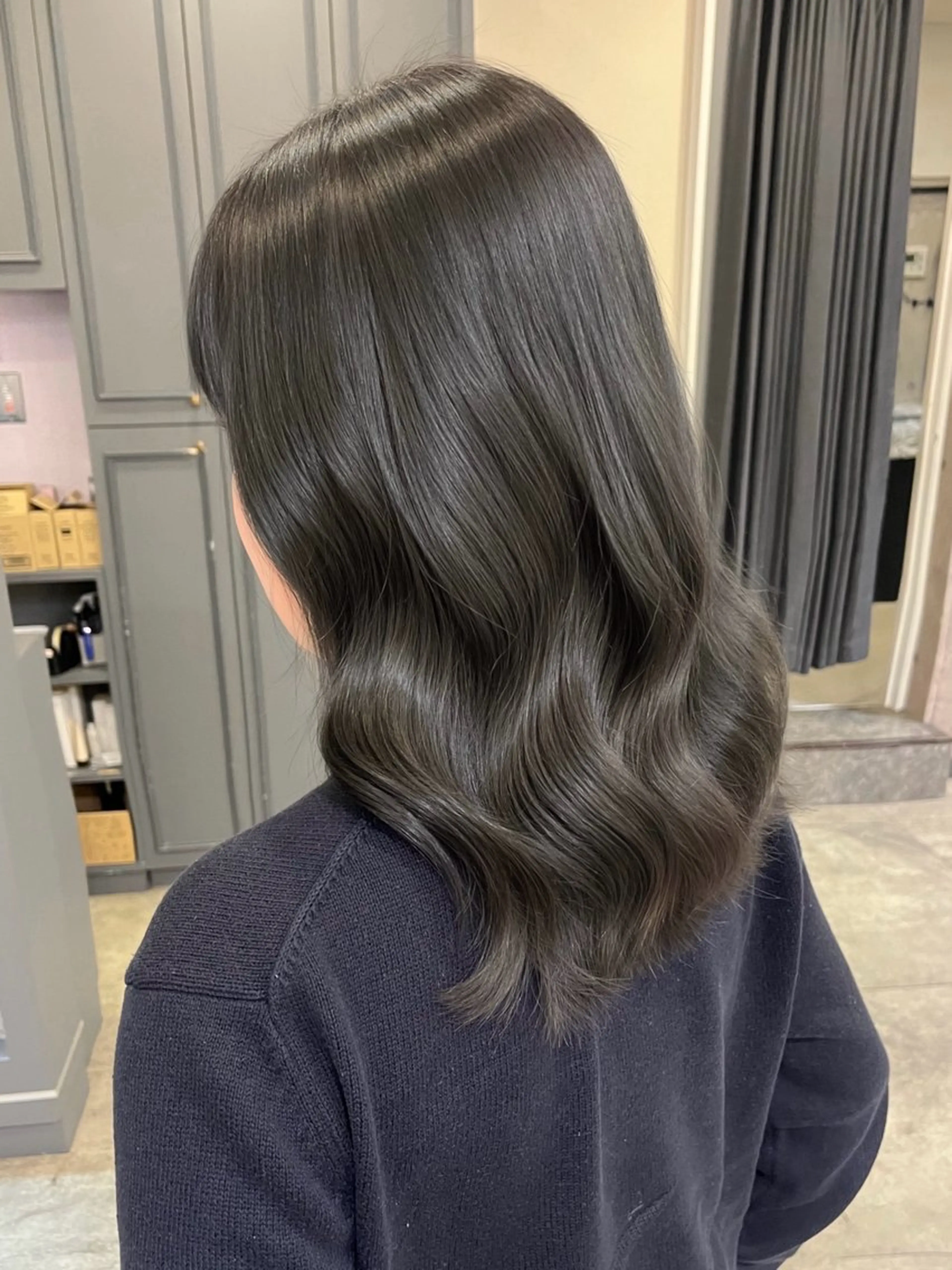 ミディアム カラー 髪のお医者さん南船場 ARCHEゆうまのヘアスタイル