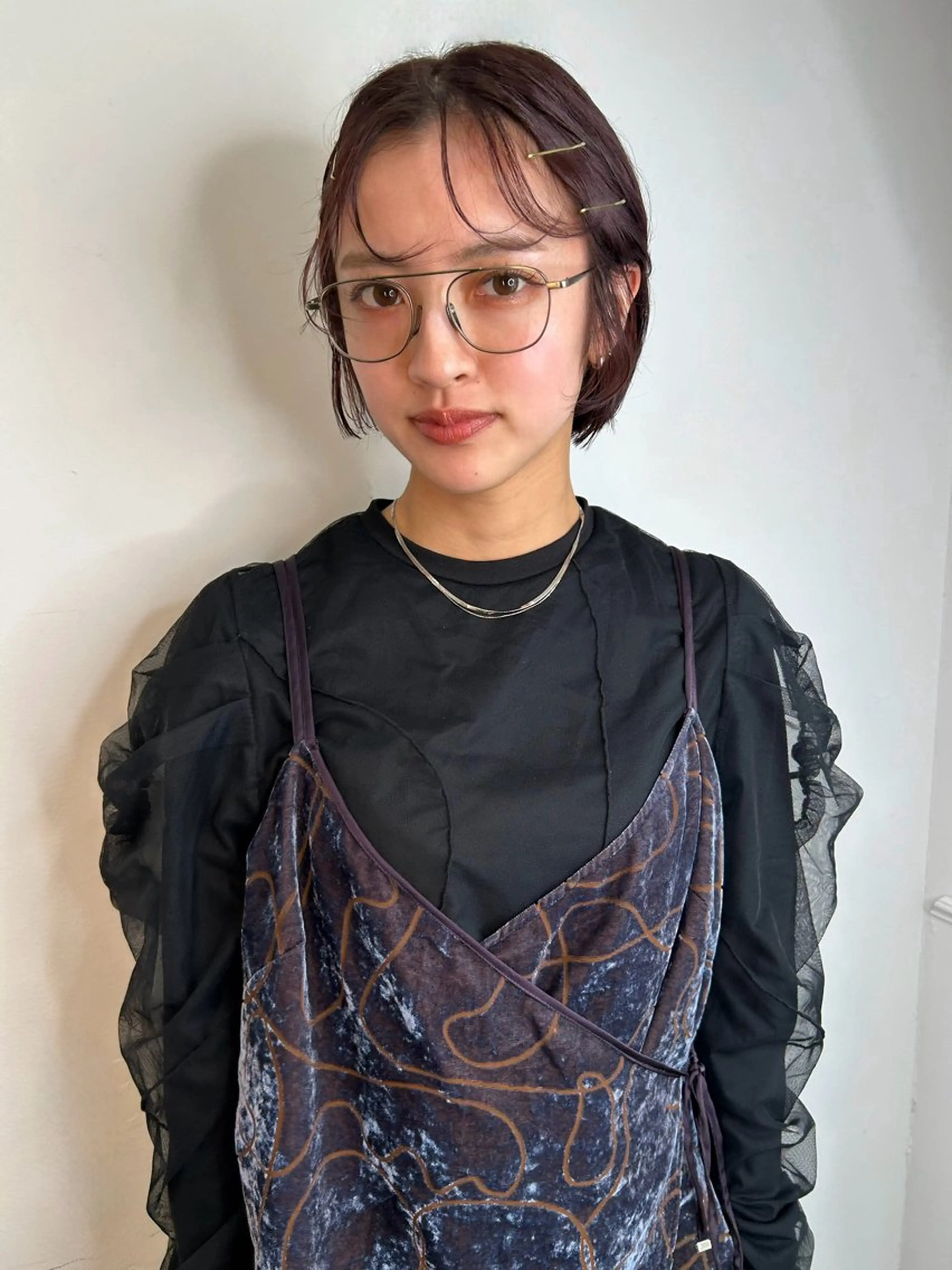 ミディアム カラー land所属・透明感カラー/レイヤ ー🌙Honokaのヘアスタイル