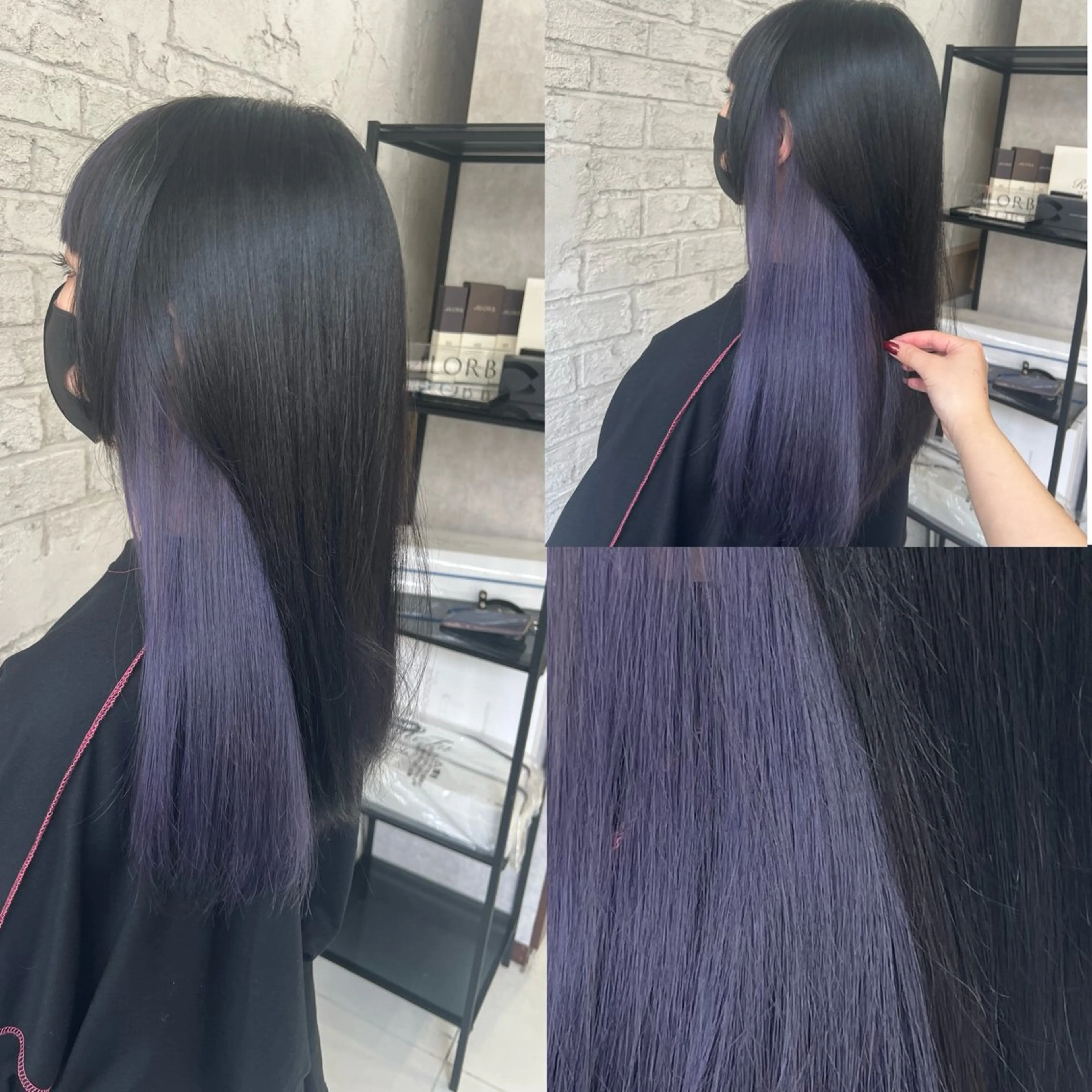 ロング ヘアカラー エクステ＆艶カラー 🎀YURINA🎀のヘアスタイル