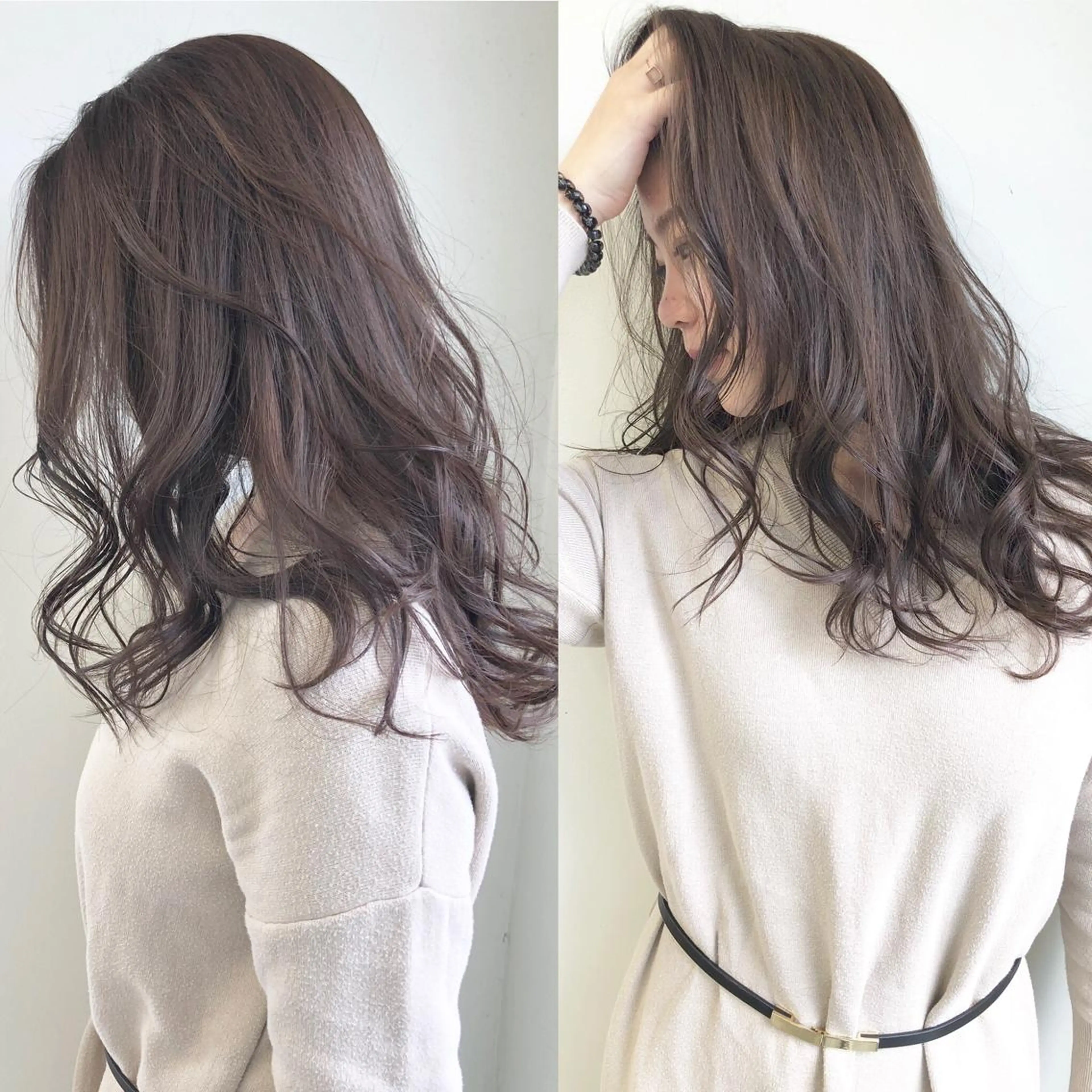 ロング アッシュ 小澤大輔 YOLO hairのヘアスタイル