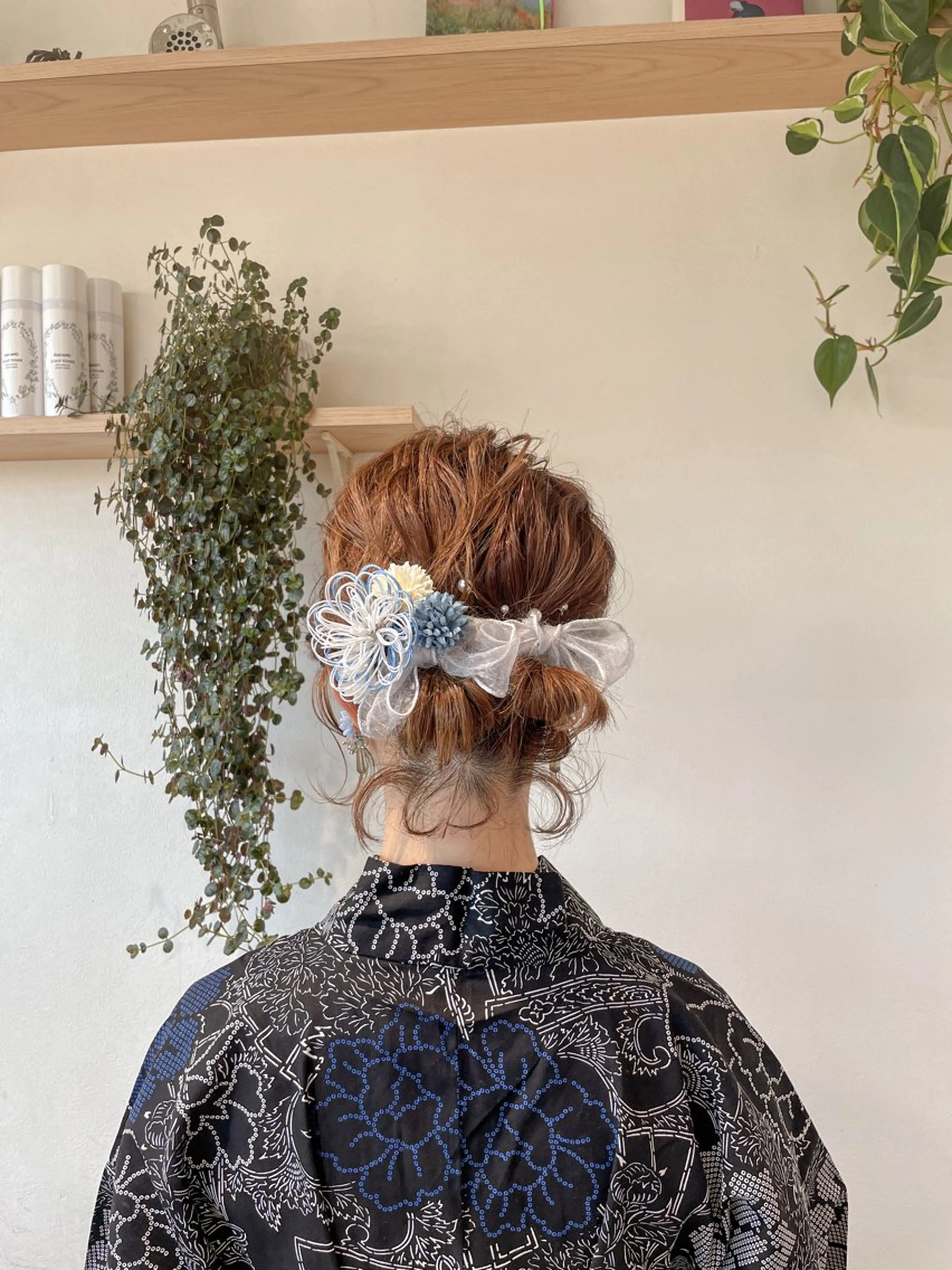 ミディアム 着付け 似合わせカット ▫️ｲﾁｶ🌻のヘアスタイル