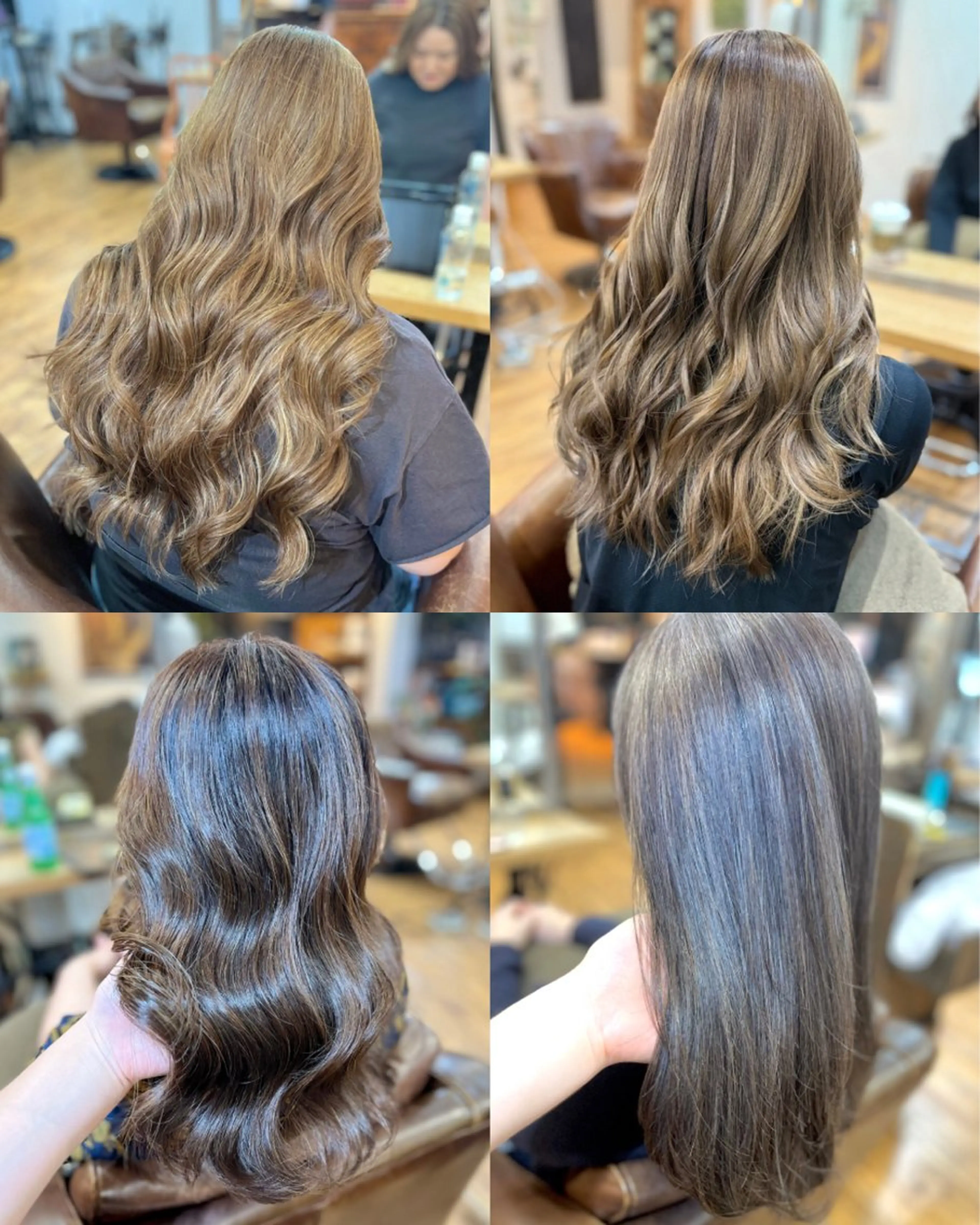 ロング ハイライト ヘアカラー 180°One Eighty Degrees所属・ERIKA/ ハイライト/ショートのヘアスタイル