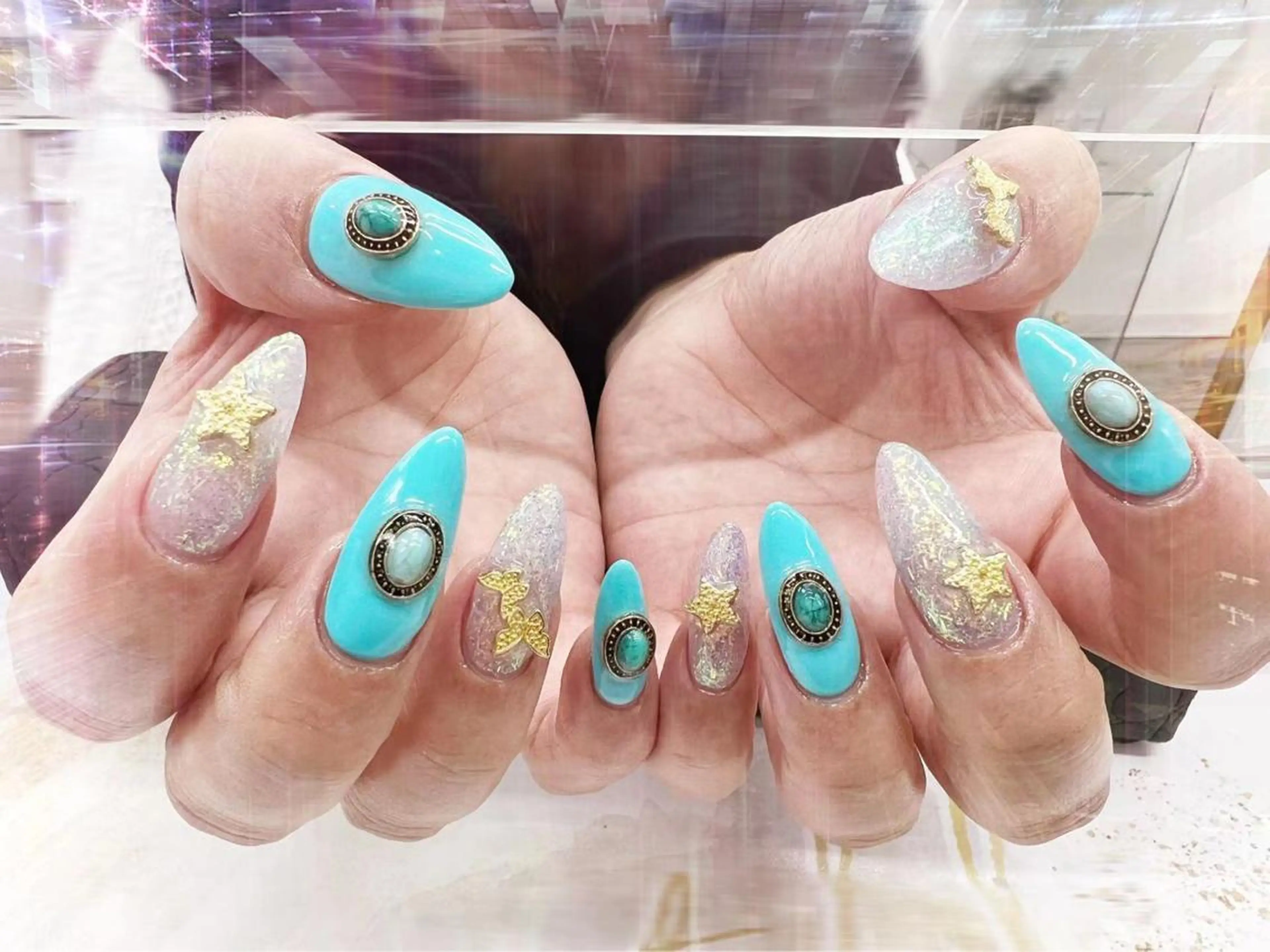 ネイル スカルプネイル Romine アイラッシュ&ネイルのマツエク・マツパデザイン