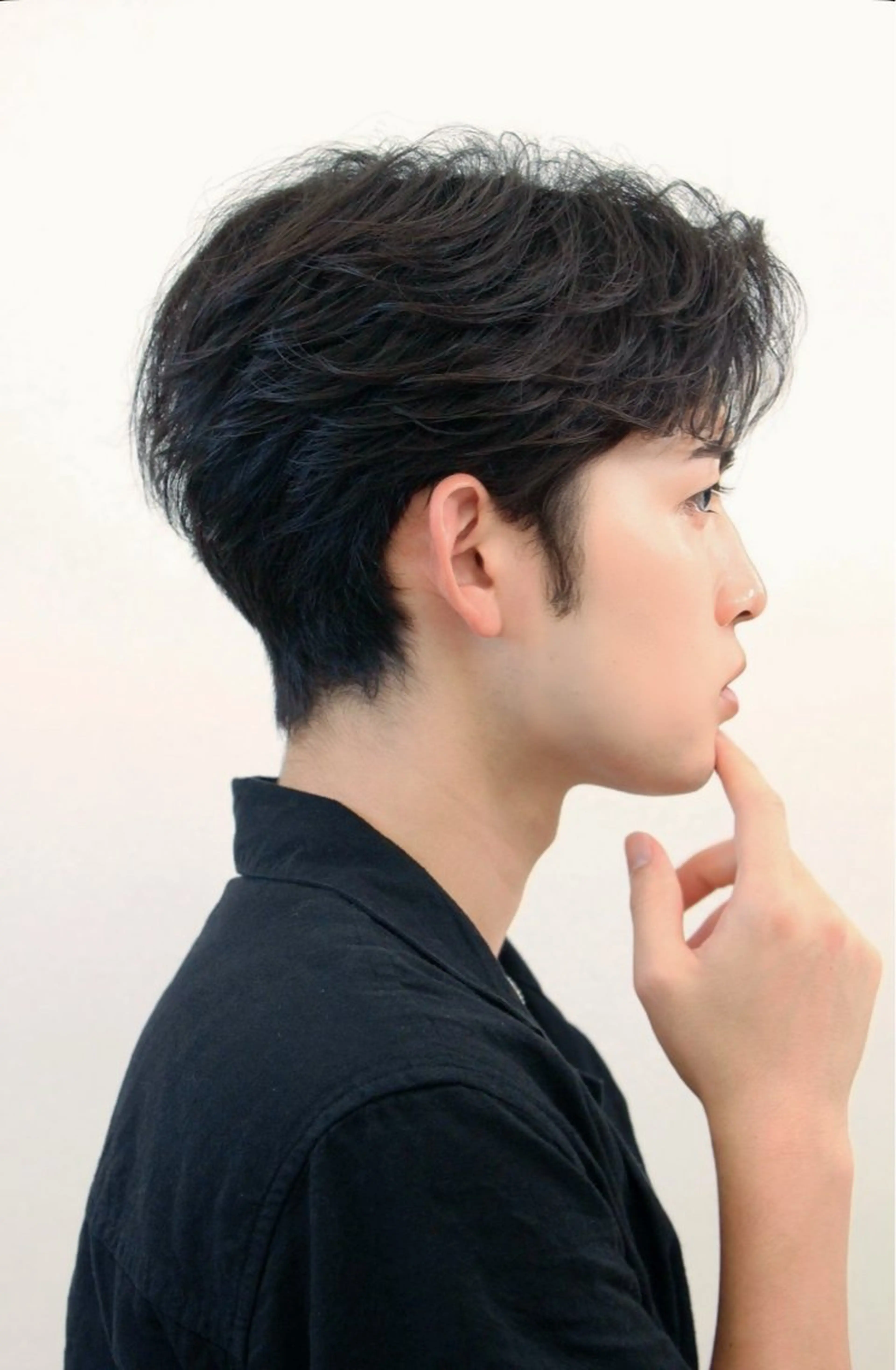 パーマ メンズ パーマ JADE -zero- with AKROS所属・JADE海璃 波巻きパーマのヘアスタイル