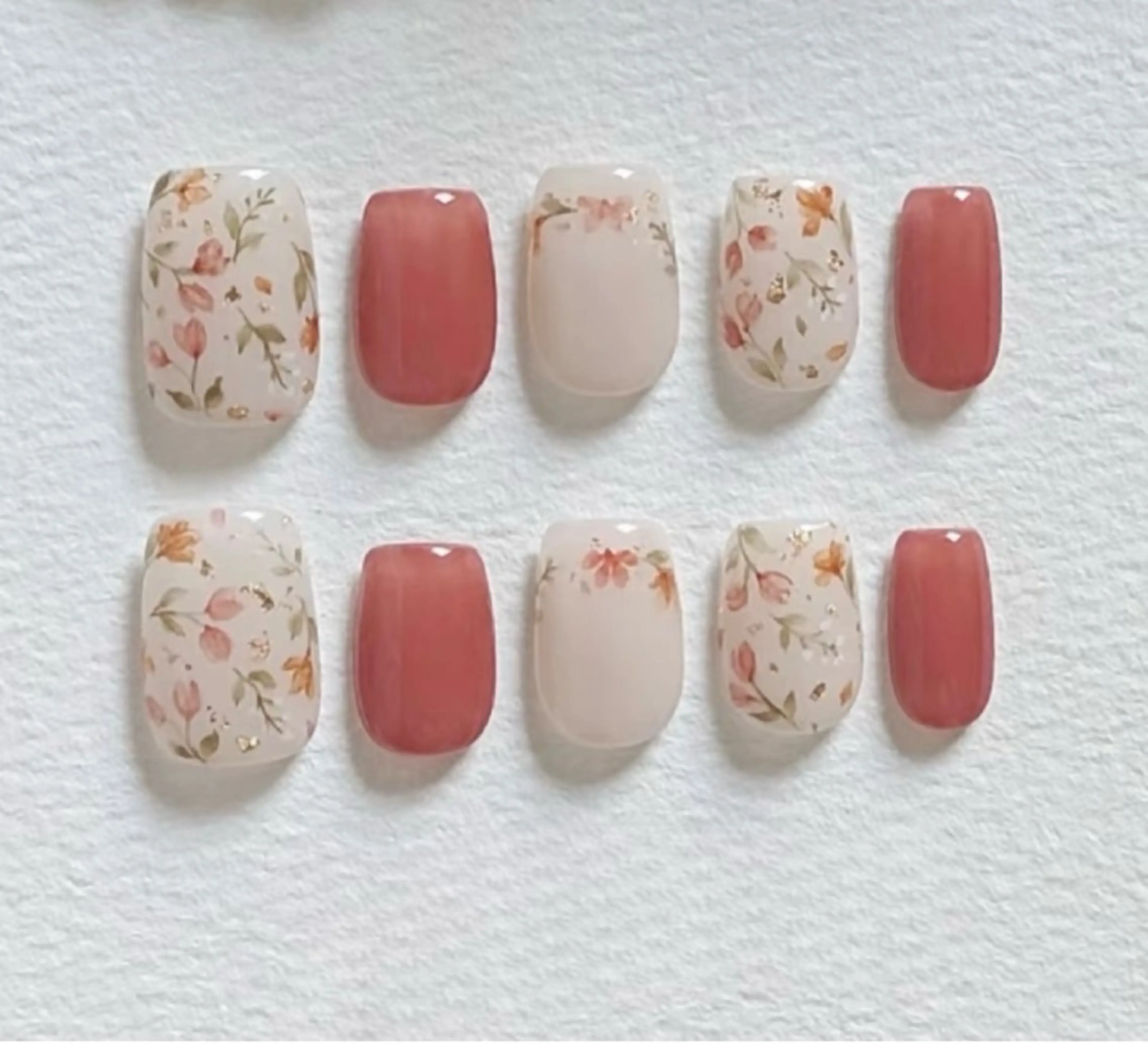 ネイル ハンドネイル H3 Nail Tsuki🦋💙のネイルデザイン