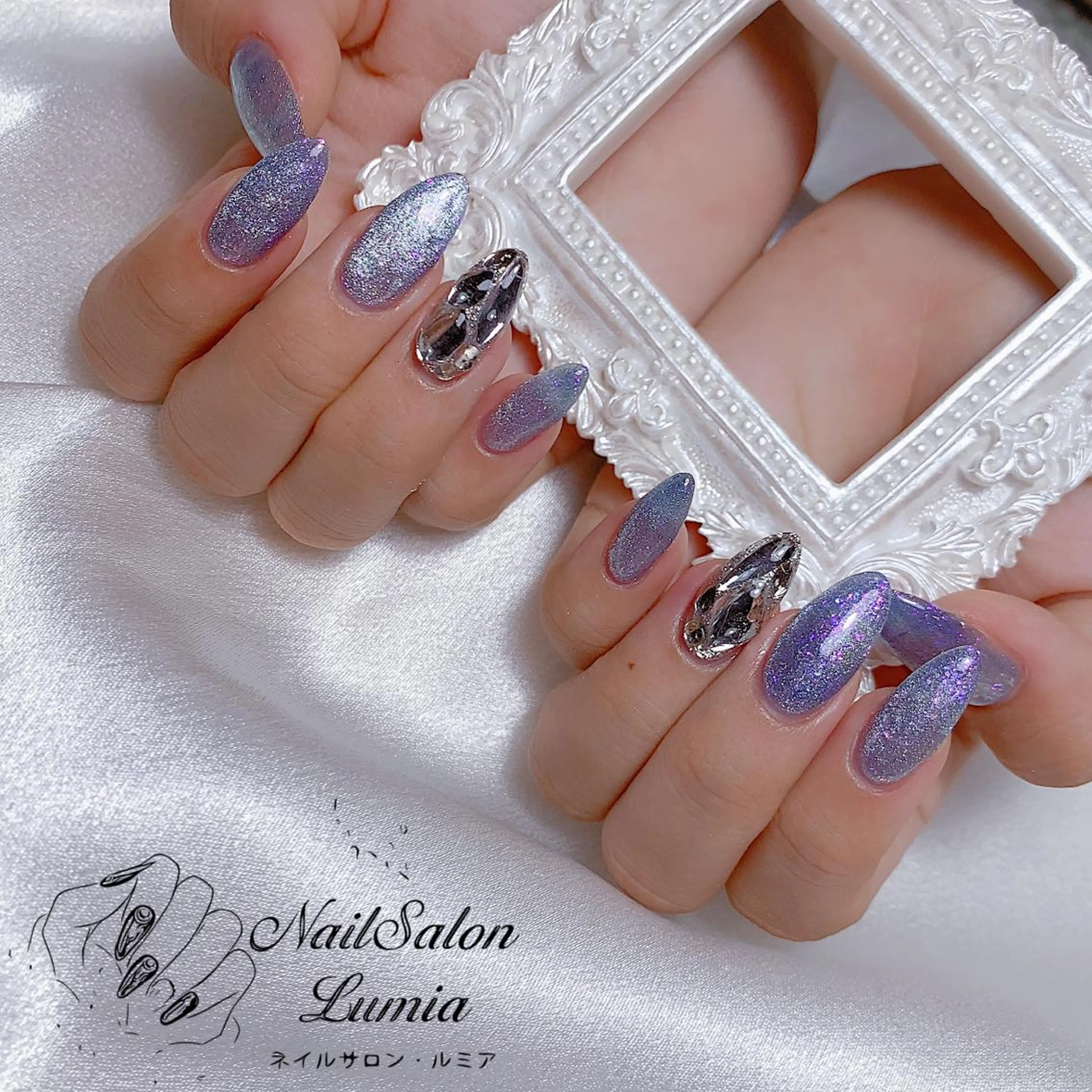 ネイル ハンドネイル ネイルサロン ルミア Lumia 店長のネイルデザイン