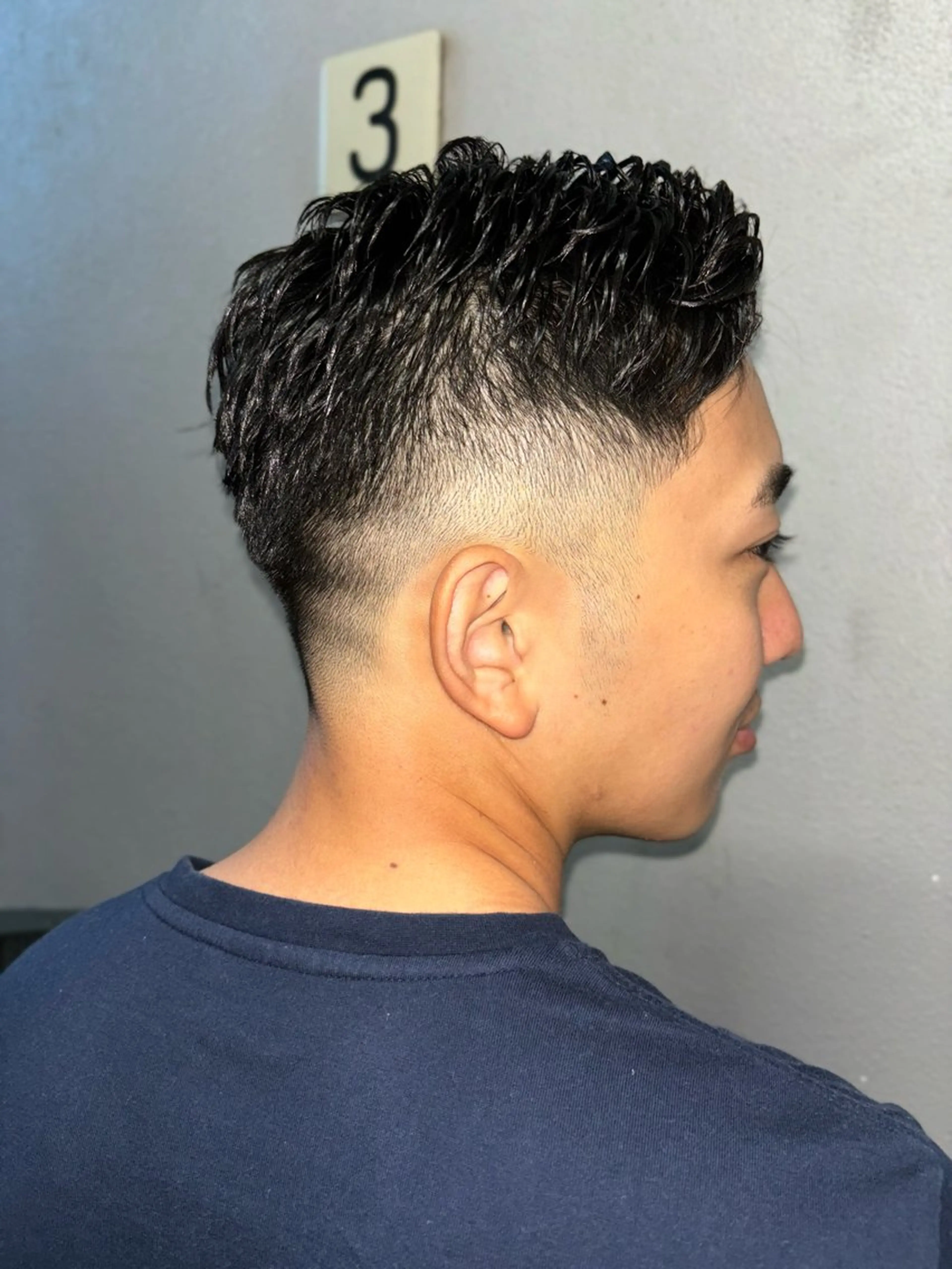 ショート BroTokyo Barbershop 銀座店所属・大河 たいがのヘアスタイル