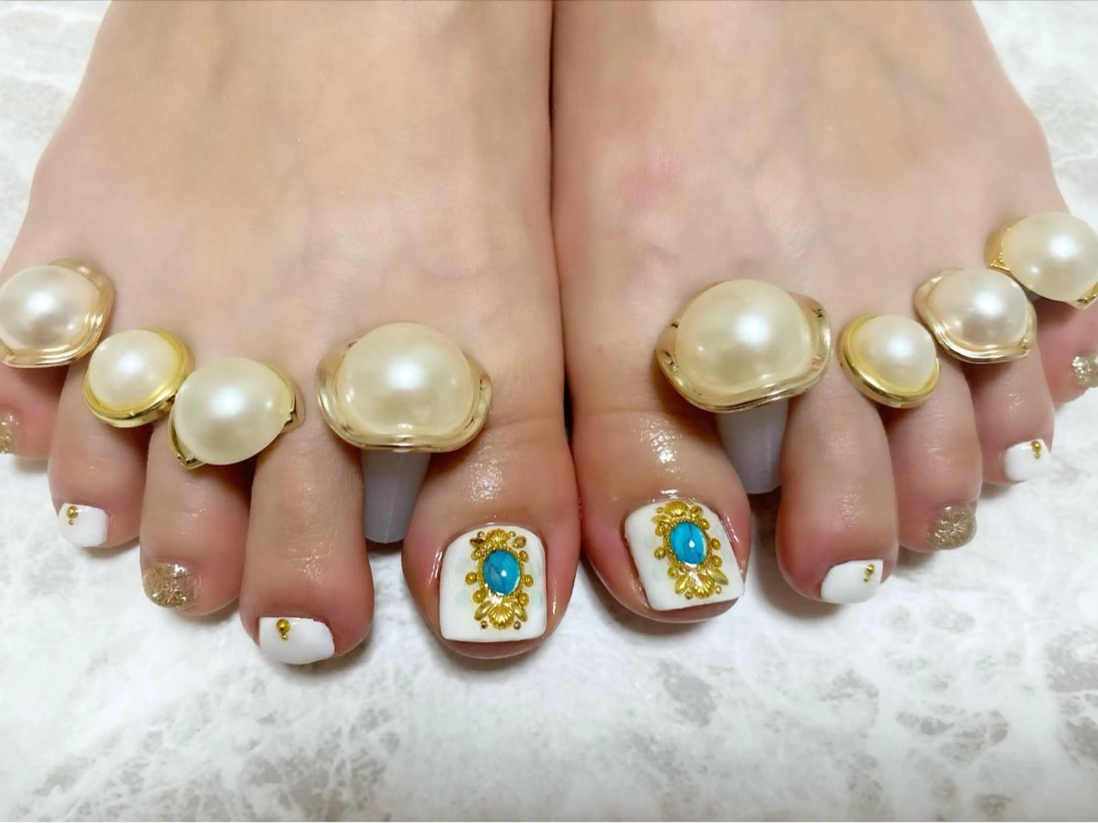 ネイル フットネイル Era nailのネイルデザイン