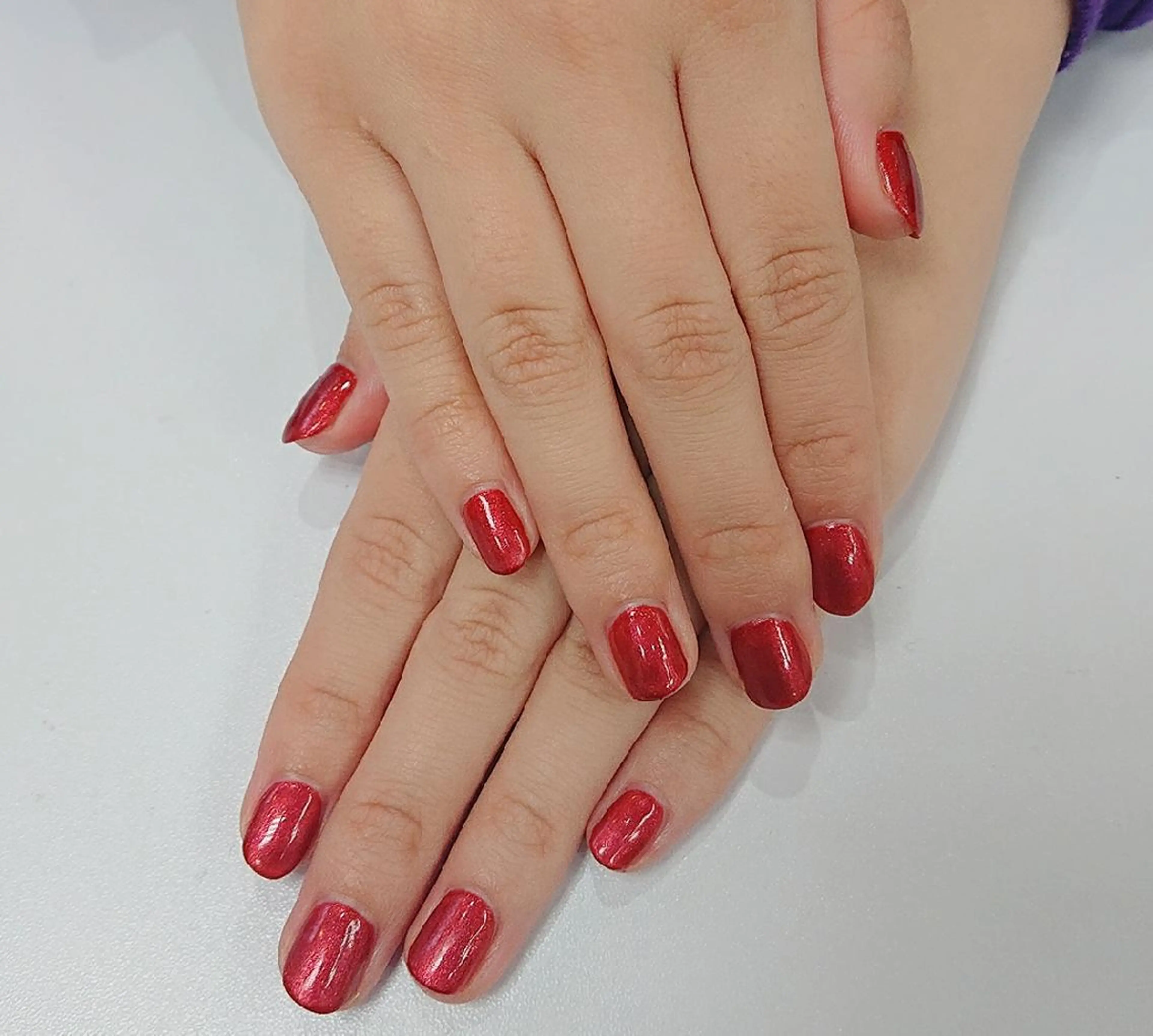 ネイル 赤色 🍒当日もOK🍒 𝑳𝑼𝑵𝑨花井のネイルデザイン