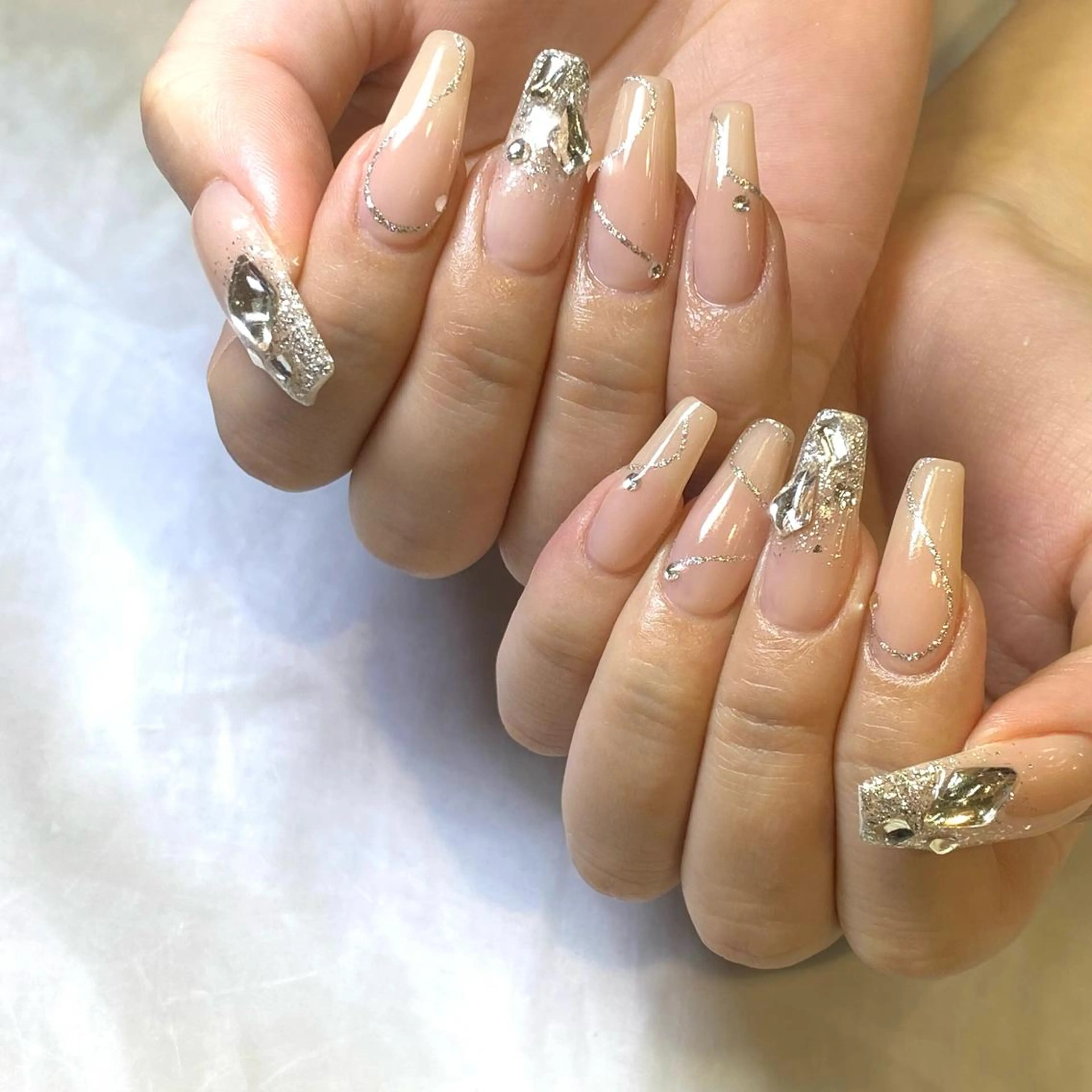 ネイル ハンドネイル L'ecrin所属・L'ecrin 田中のネイルデザイン