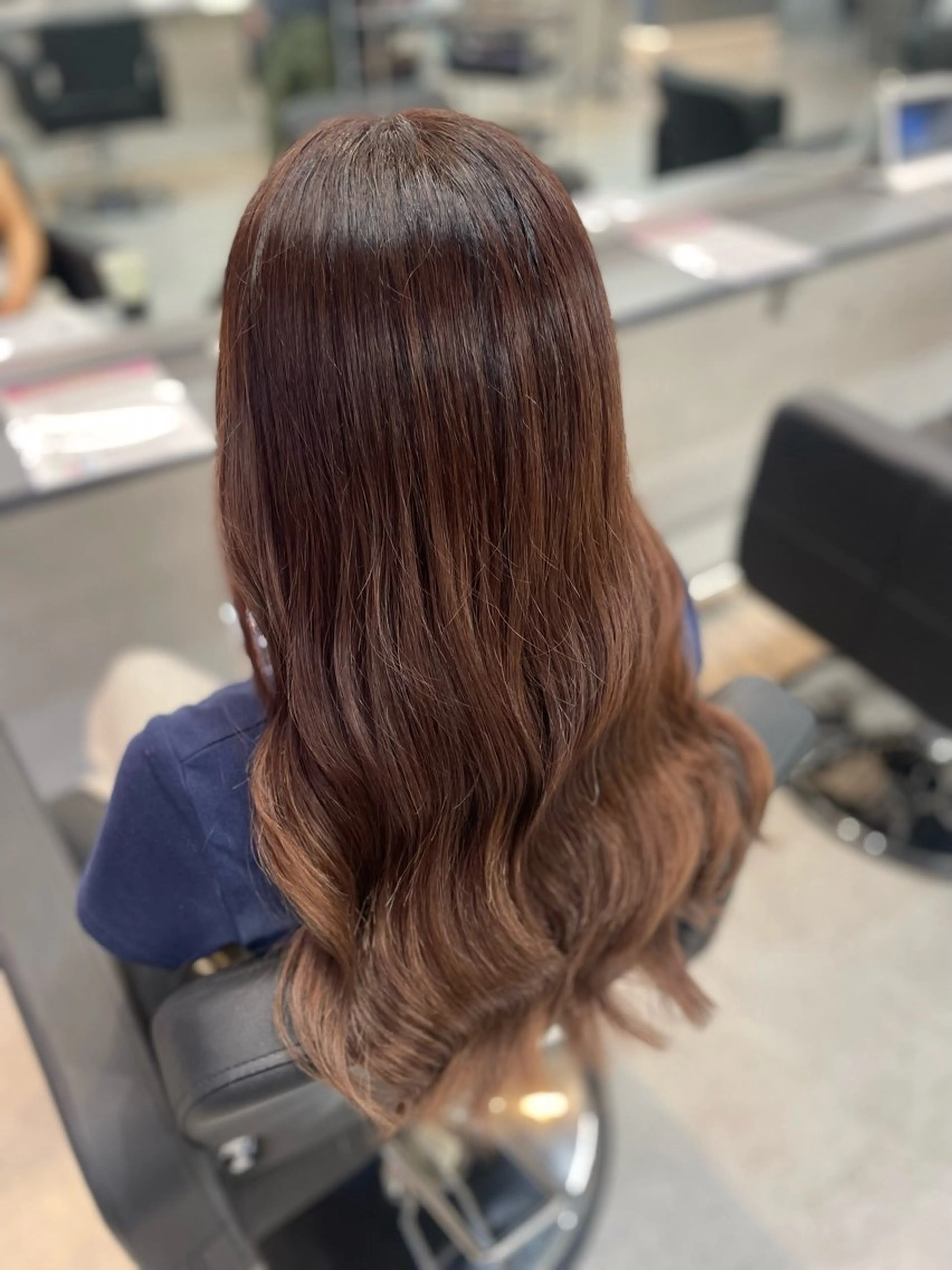 ロング カラー mahiro/ パーマ/メンズのヘアスタイル