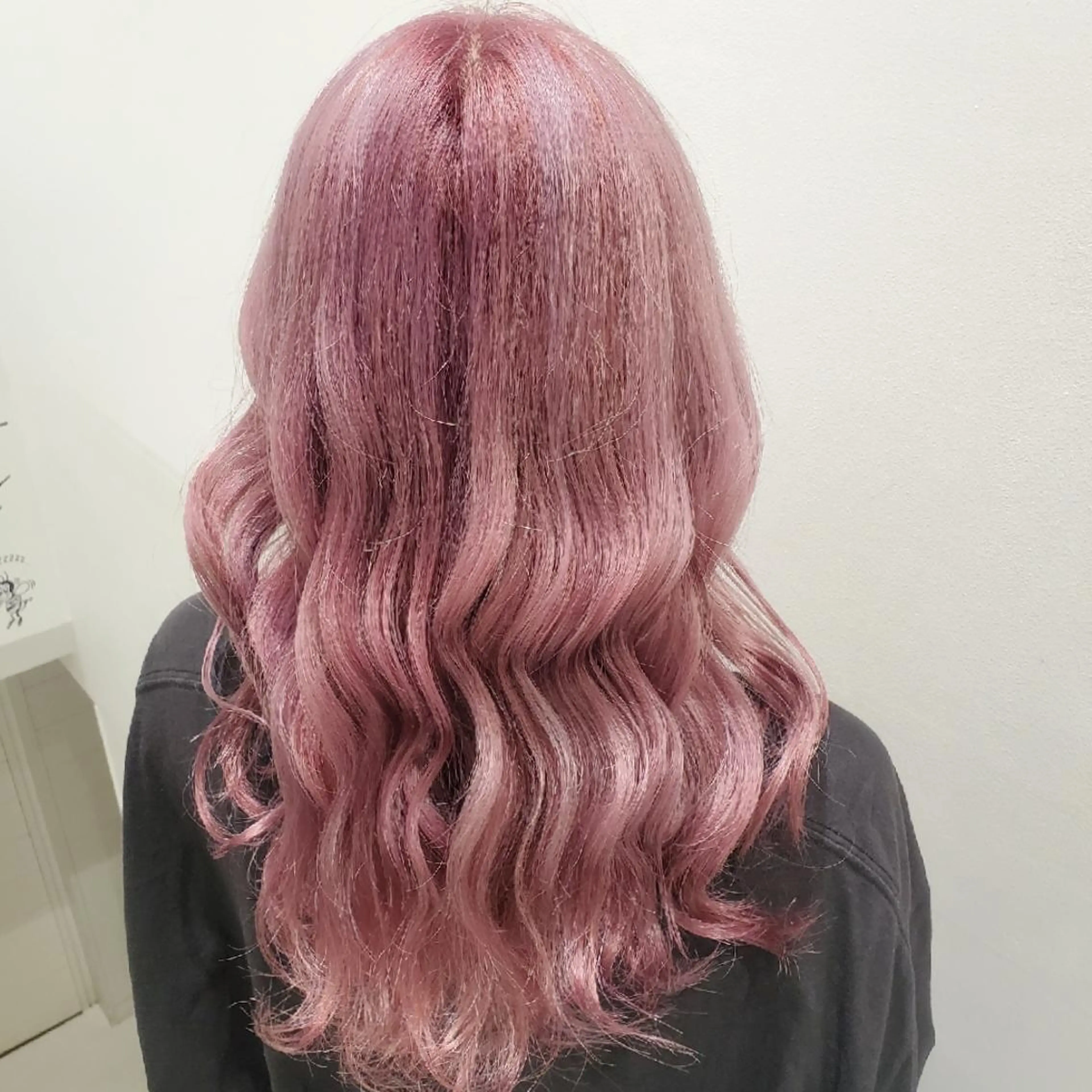 セミロング カラー ベージュカラー ブリーチ ピンクカラー ピンクベージュ カット ヘアカラー トリートメント パーソナルカラー 診断🍀マリンのヘアスタイル